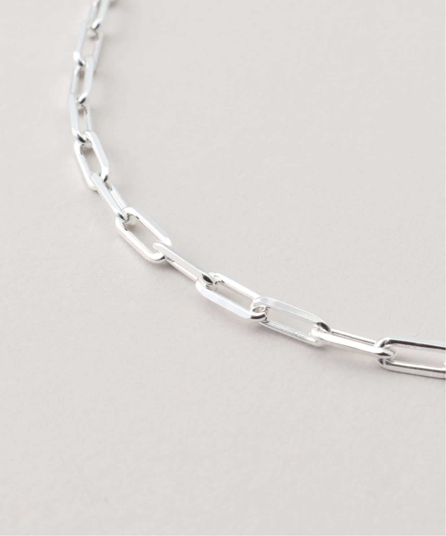 blancle/ ブランクレ】SV・Long oval chain necklace（ネックレス