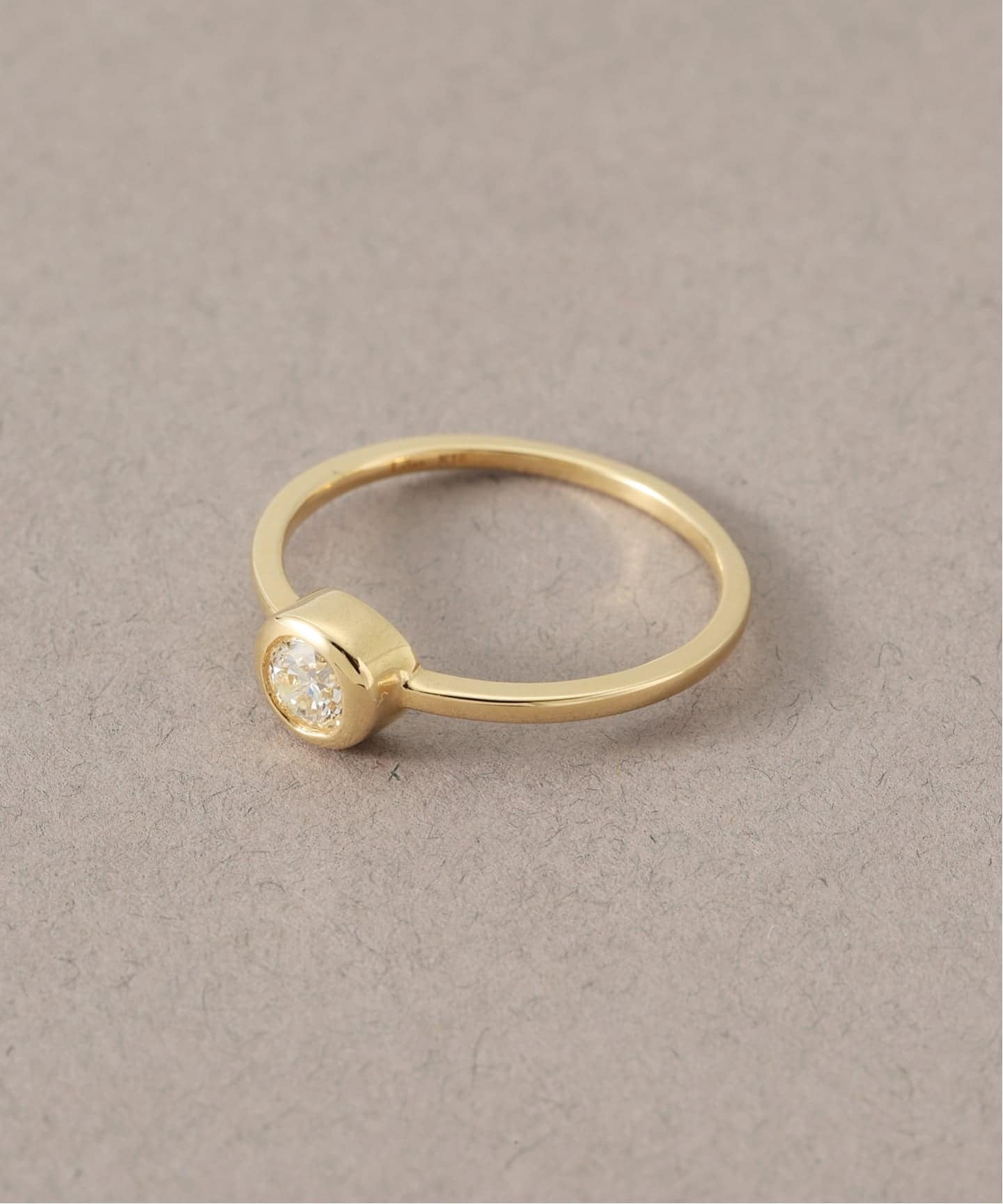 フクリン0.28ctダイヤリング K18（リング）｜Lilas（リラ）の通販