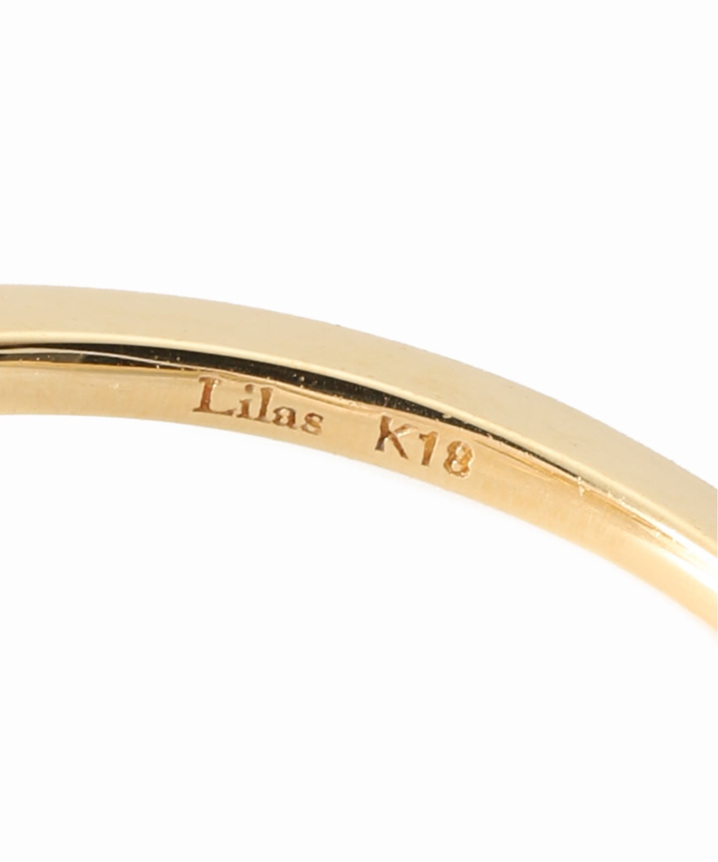 フクリン0.28ctダイヤリング K18（リング）｜Lilas（リラ）の通販