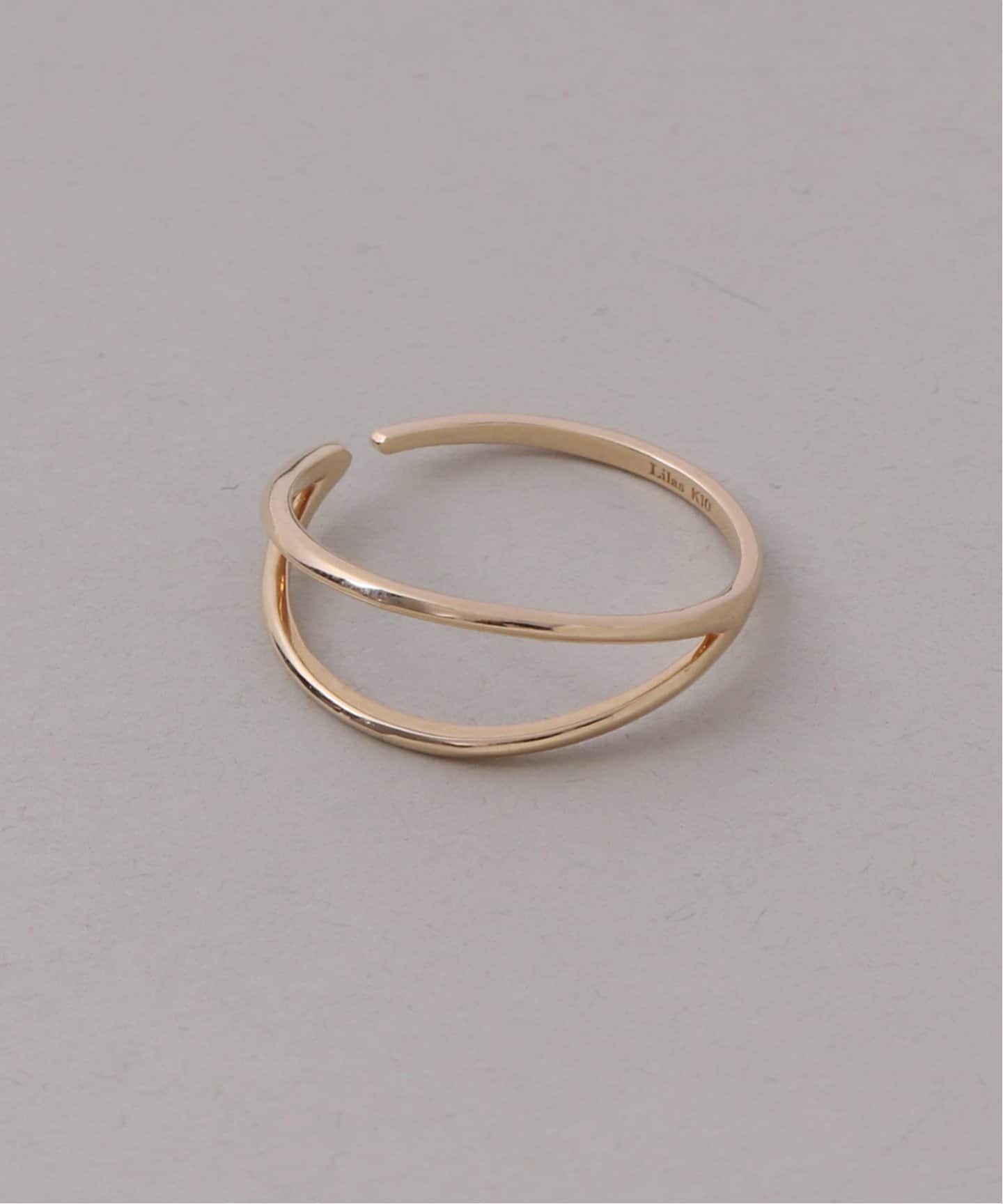 V型フォークリング K10（リング）｜Lilas（リラ）の通販