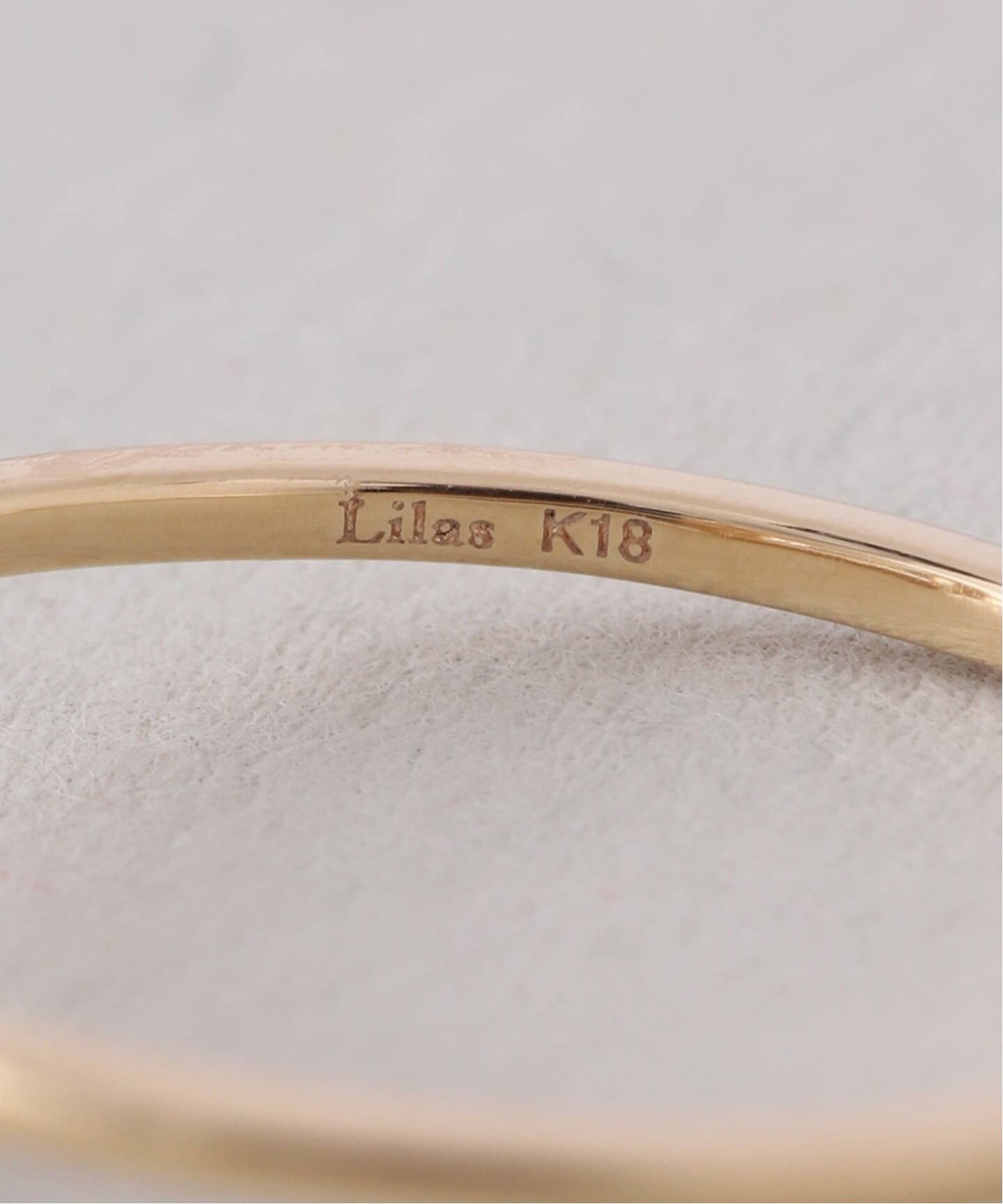 アップグレードホワイトトパーズリング K18（リング）｜Lilas（リラ