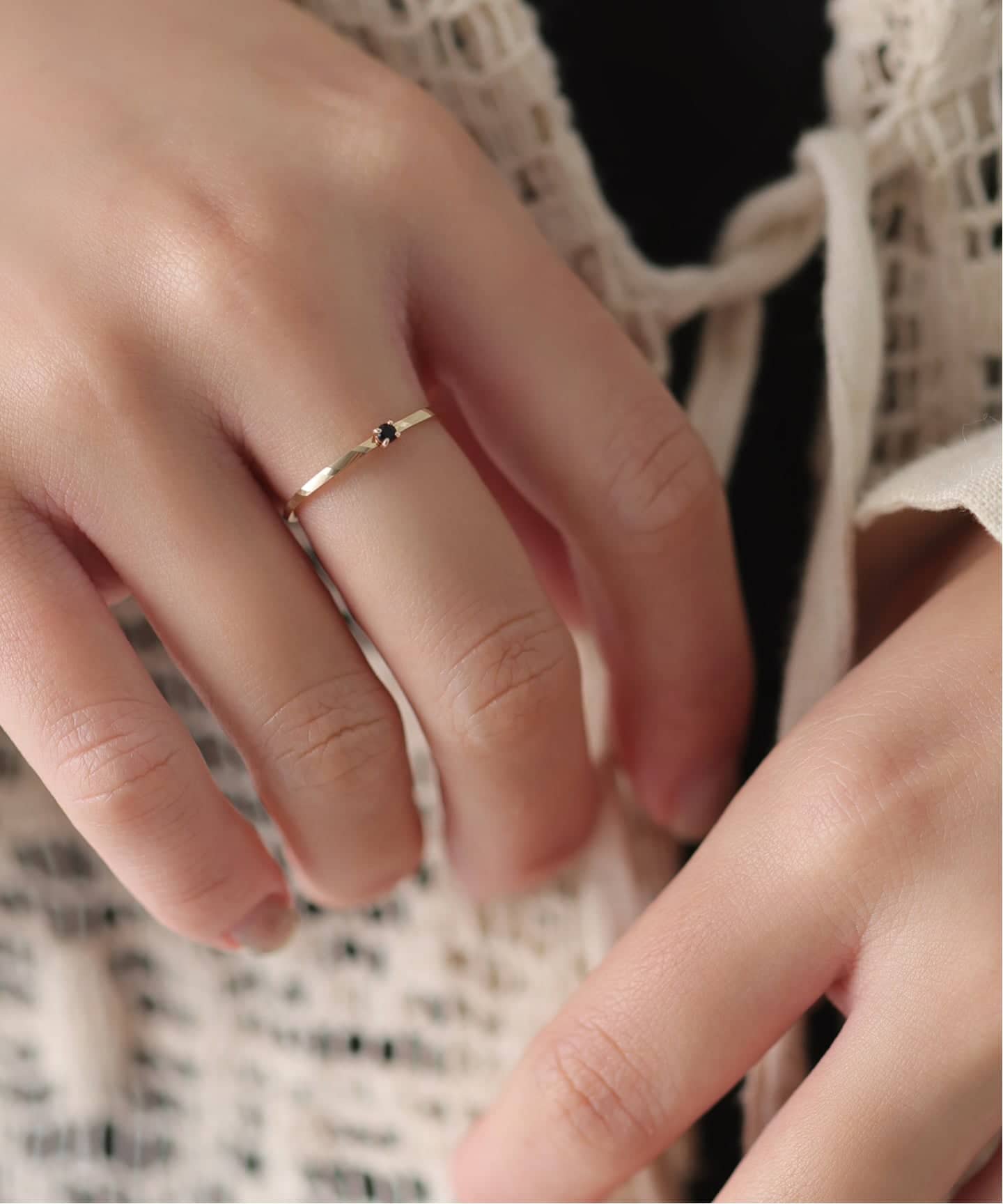 オニキスカットリング K10（リング）｜Lilas（リラ）の通販｜BAYCREW'S