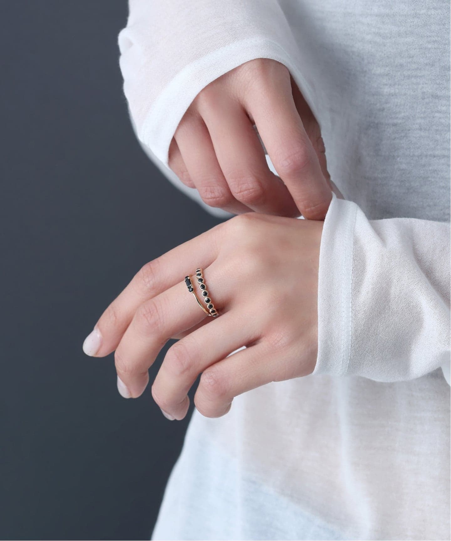 (美品)Lilas 10k ダイヤフルエタニティリング　15号 Lilas】《WEB/有楽町店限定》K18エタニティダイヤリング発売！｜Lilas
