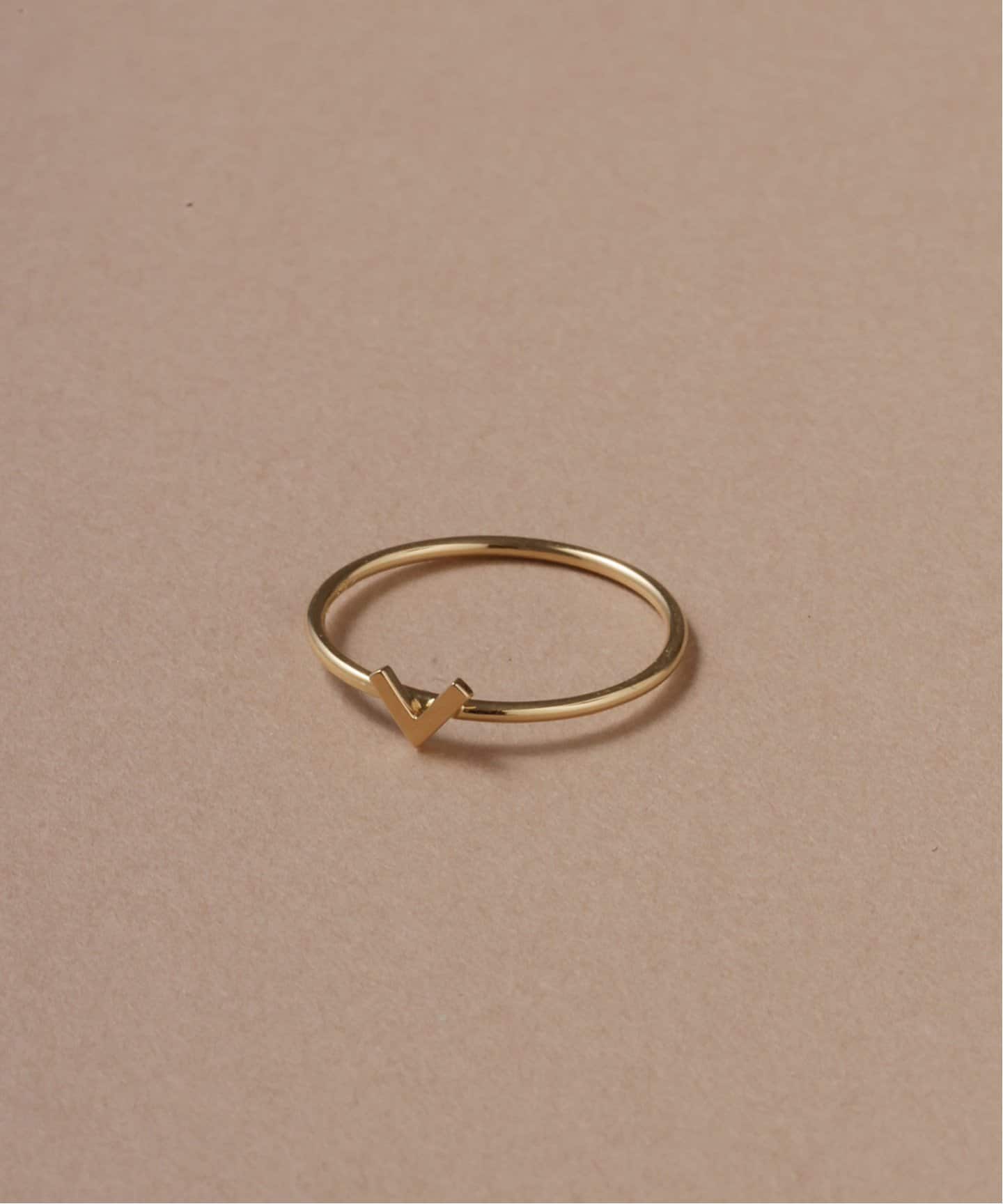 WEB限定》Vラインリング K10（リング）｜Lilas（リラ）の通販