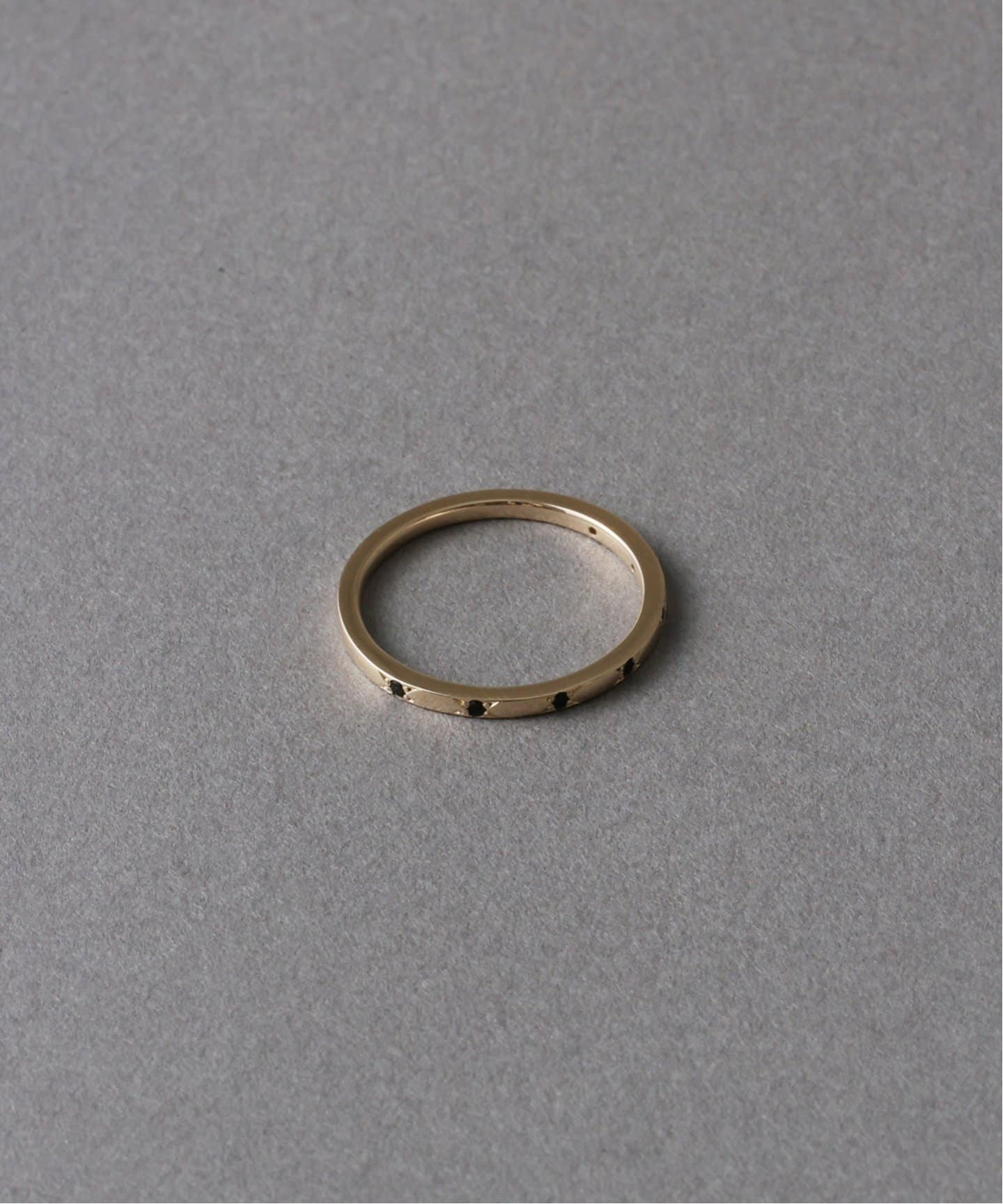 オニキスステーションリング K10（リング）｜Lilas（リラ）の通販