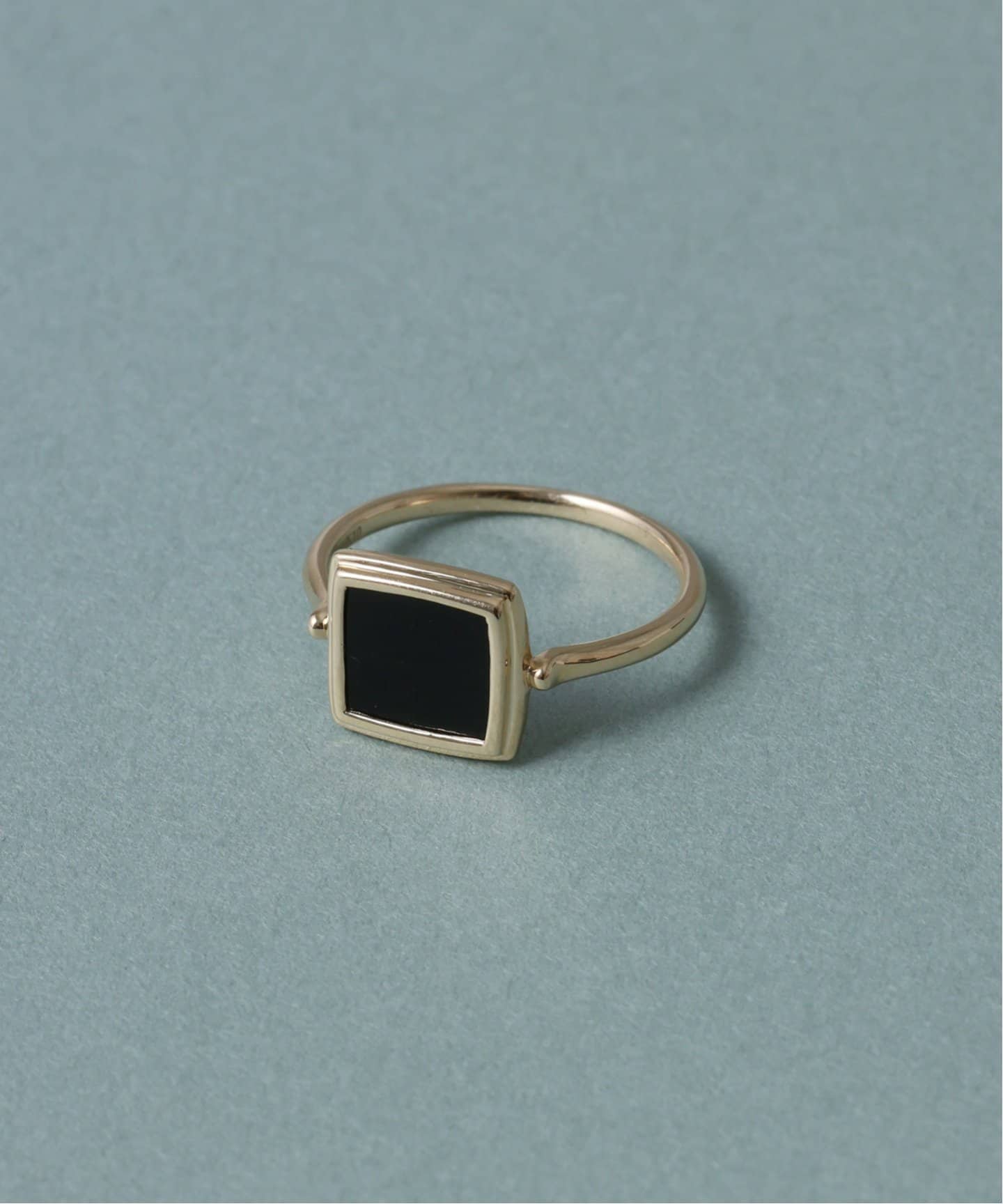 k10オニキス　リング Spick & Span｜ハートカボションオニキスリング K10 | Rakuten