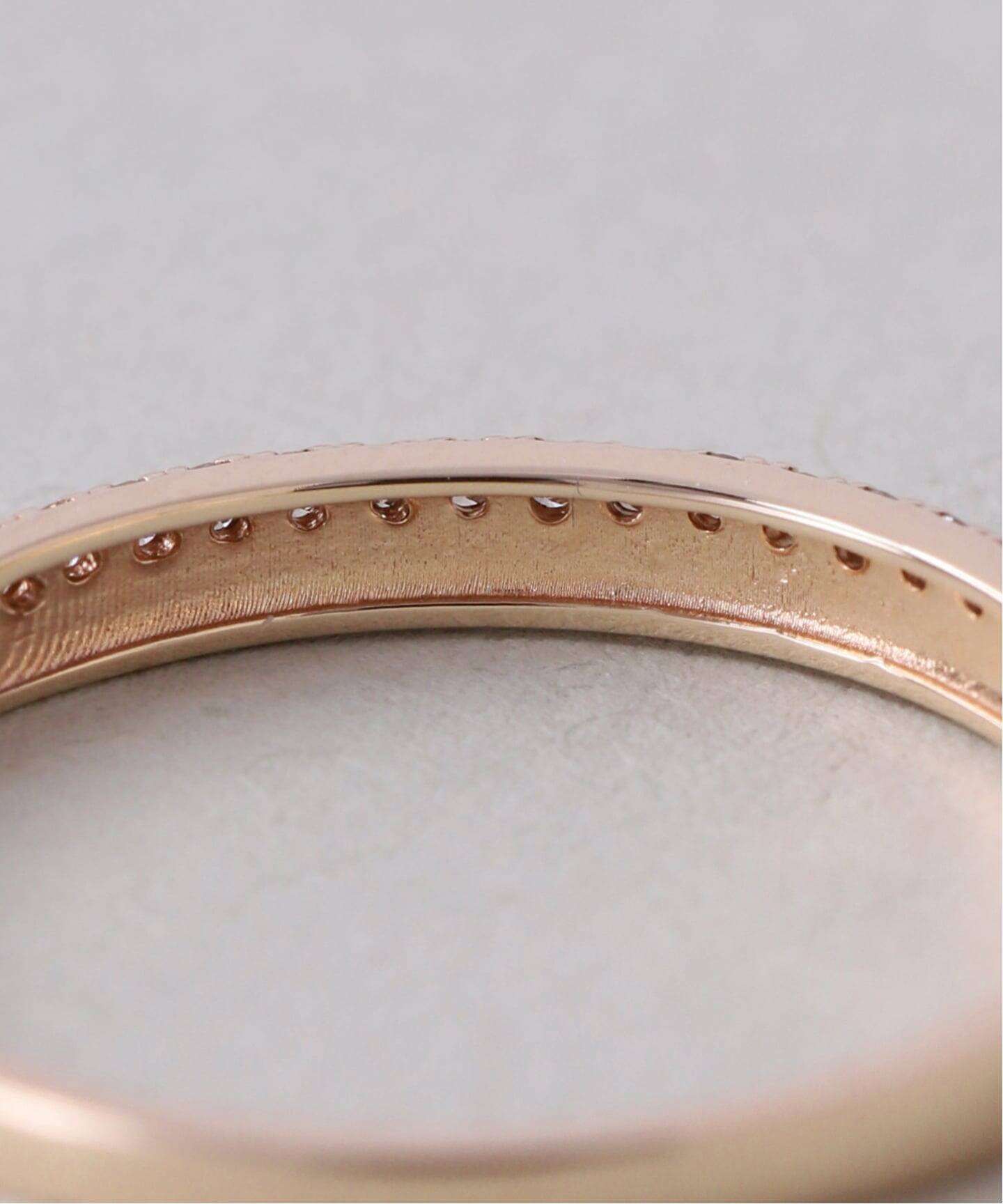 ダブルラインダイヤリング K10（リング）｜Lilas（リラ）の通販