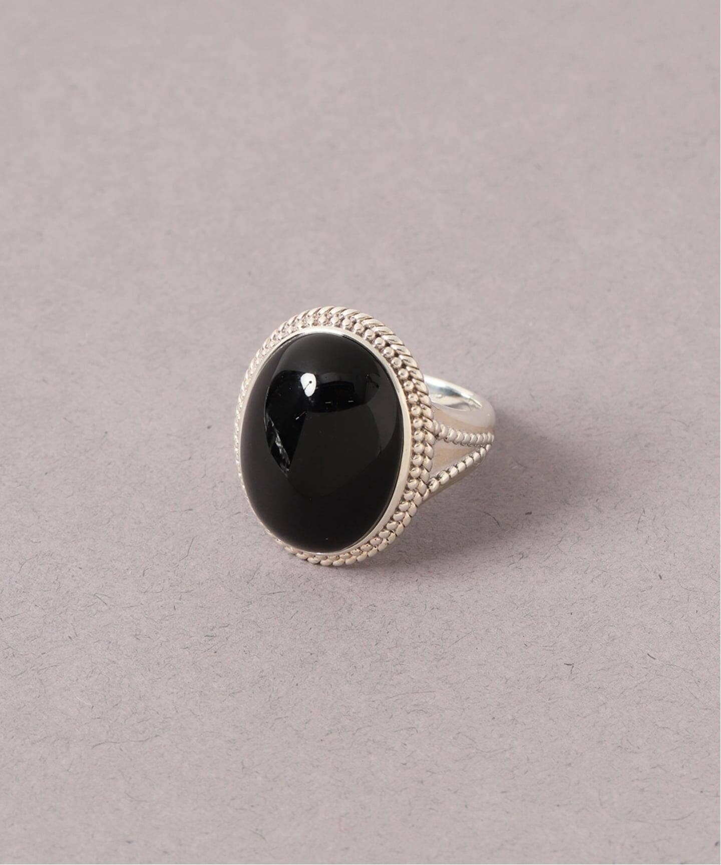 SAMH by LILAS】オニキスリング SV（リング）｜Lilas（リラ）の通販