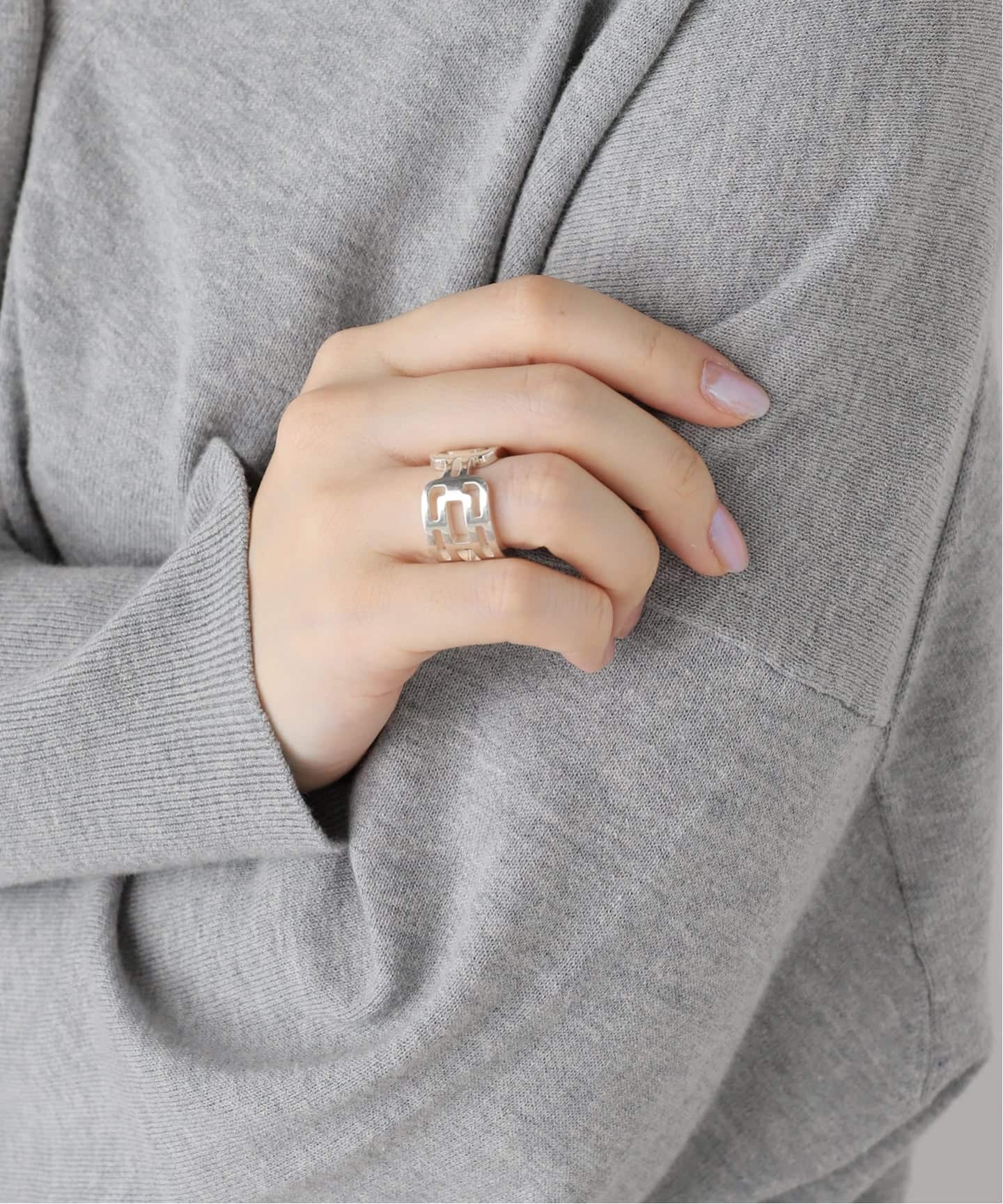 HERMES Alkane ring ＃8.5（リング）｜HIROB（ヒロブ）の通販