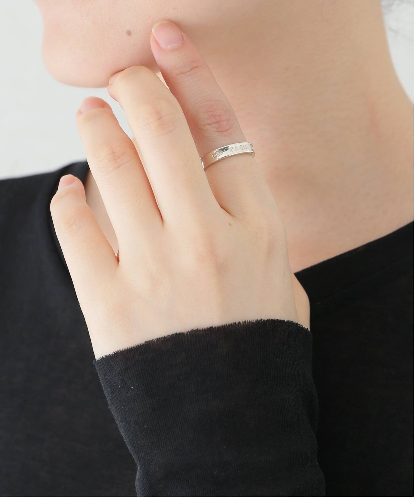 TIFFANY＆CO. 1837 Narrow Ring ＃13（リング）｜HIROB（ヒロブ