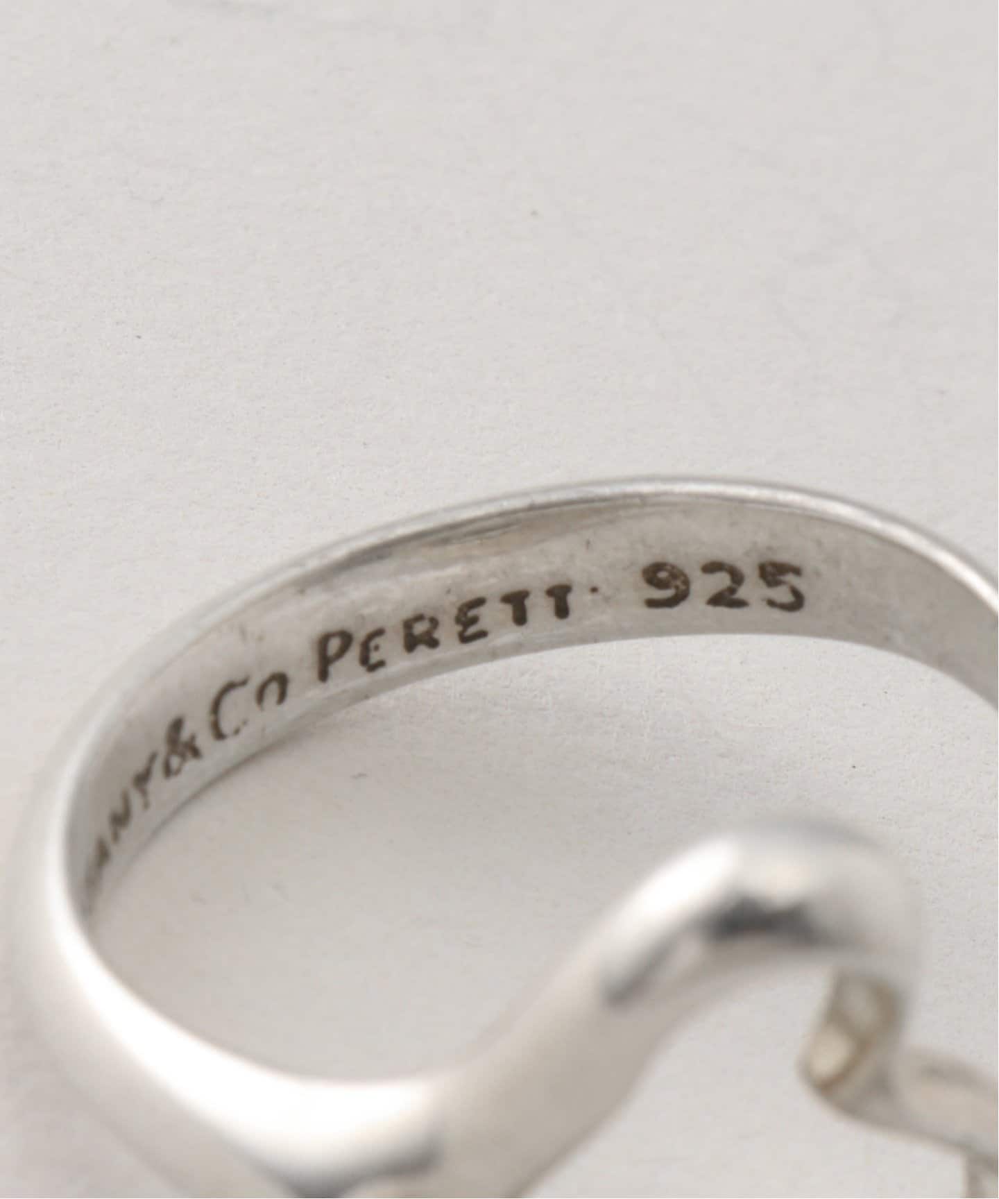 VINTAGE TIFFANY&Co./ティファニー】 Open heart ring s（リング