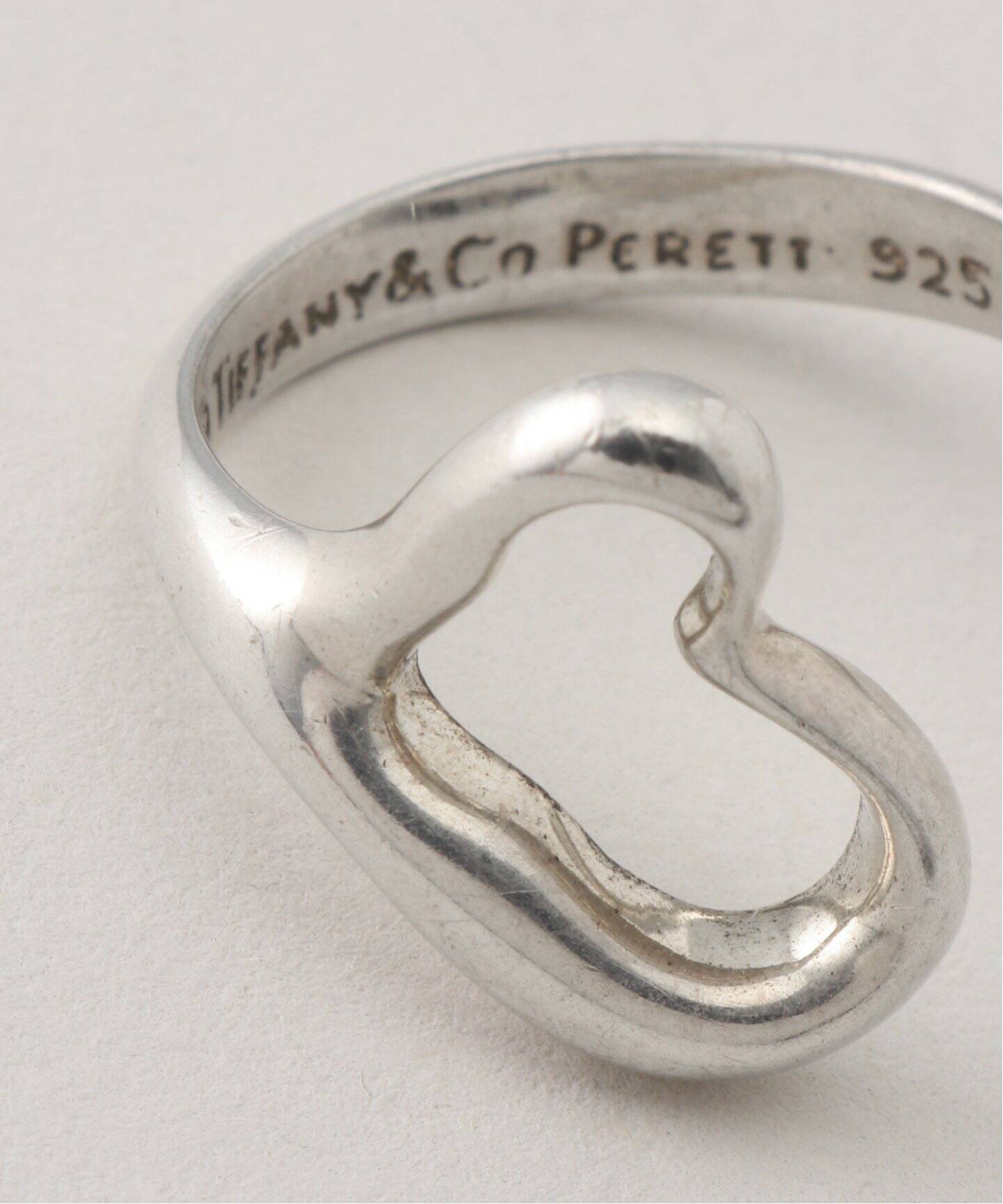 【ユーズド品】TIFFANY　Full Heart Ring　＊698 リターン トゥ ティファニー™ フル ハート リング スターリング