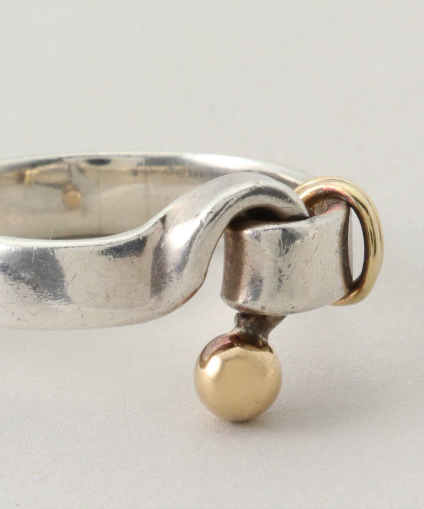 VINTAGE TIFFANY&Co./ティファニー】 Hook eye ring（リング