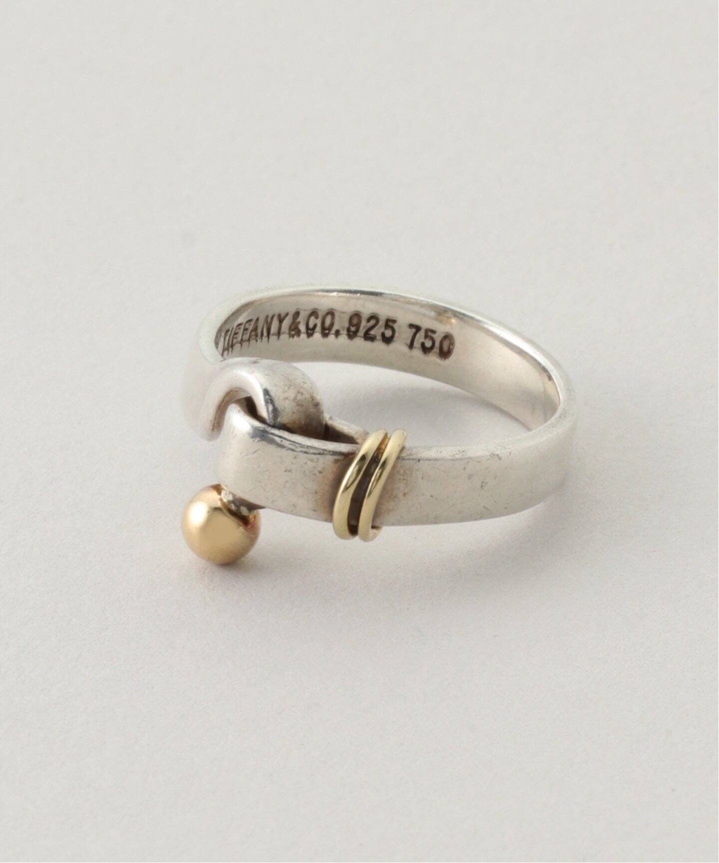 VINTAGE TIFFANY&Co./ティファニー】 Hook eye ring（リング