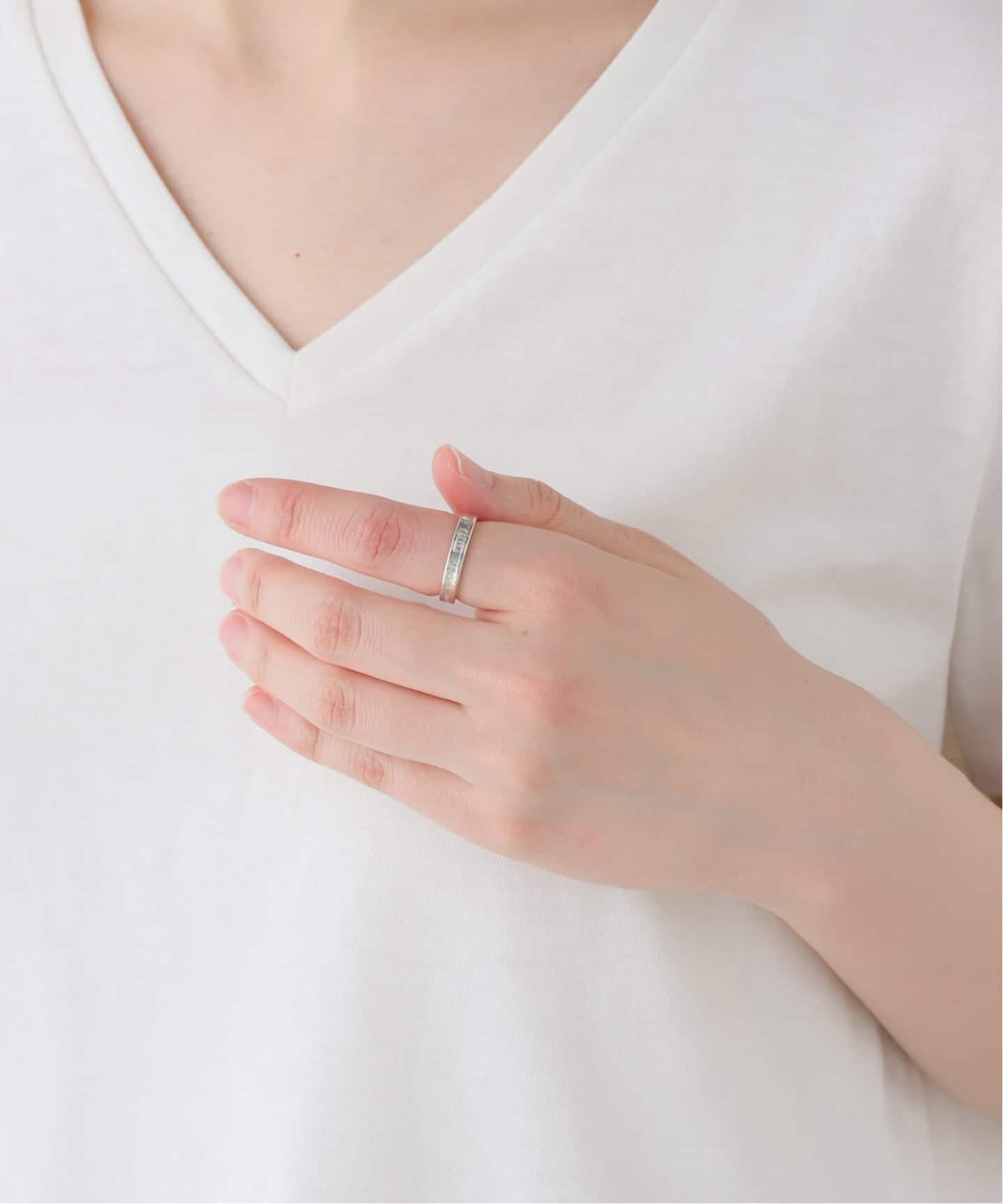 VINTAGE TIFFANY&Co./ティファニー】1837 narrow ring（リング