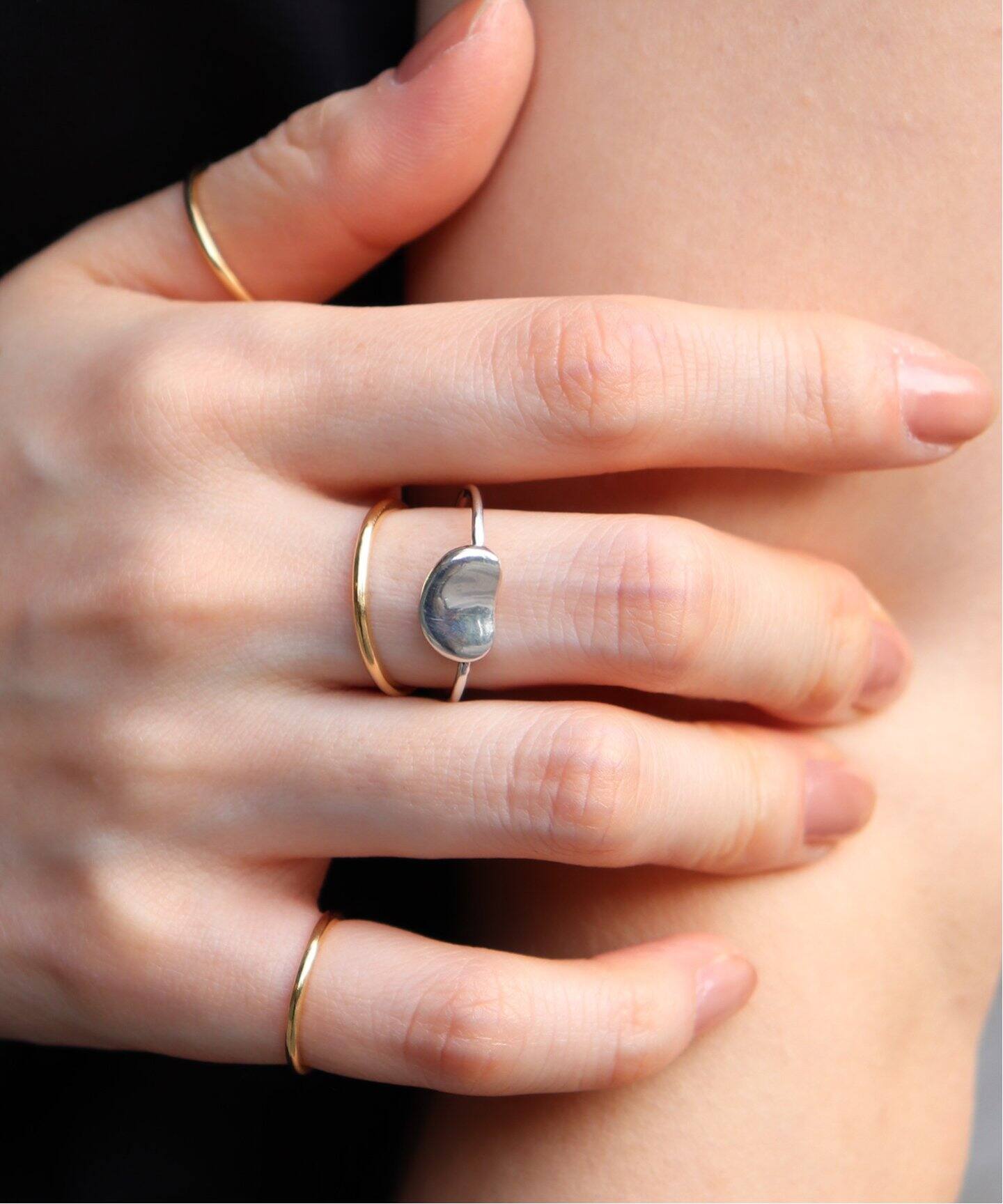 VINTAGE TIFFANY&Co./ティファニー】 Bean ring（リング