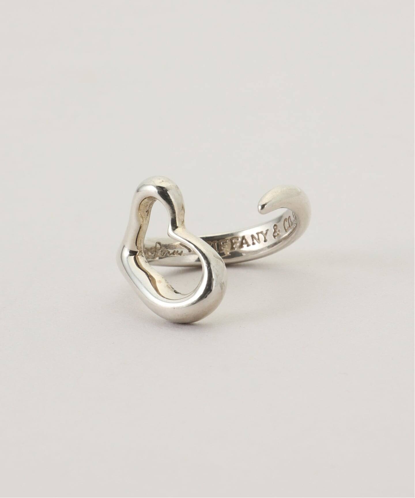 VINTAGE TIFFANY&Co./ティファニー】Open heart ring（リング 