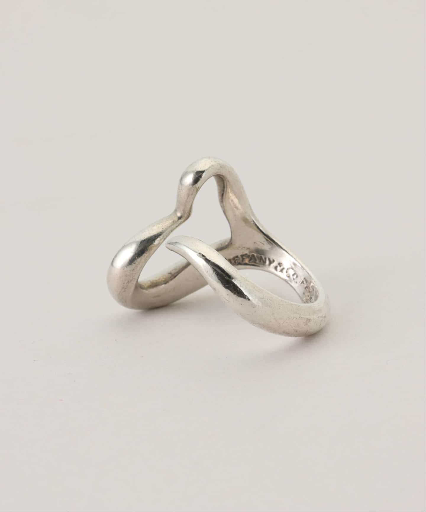 VINTAGE TIFFANY&Co./ティファニー】Open heart ring（リング