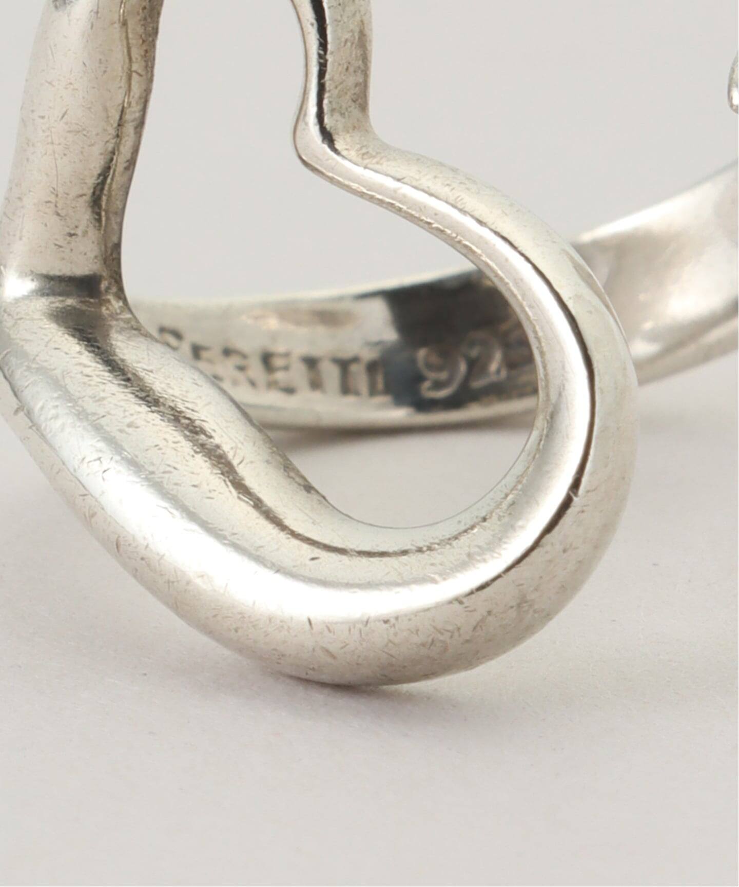 VINTAGE TIFFANY&Co./ティファニー】Open heart ring（リング