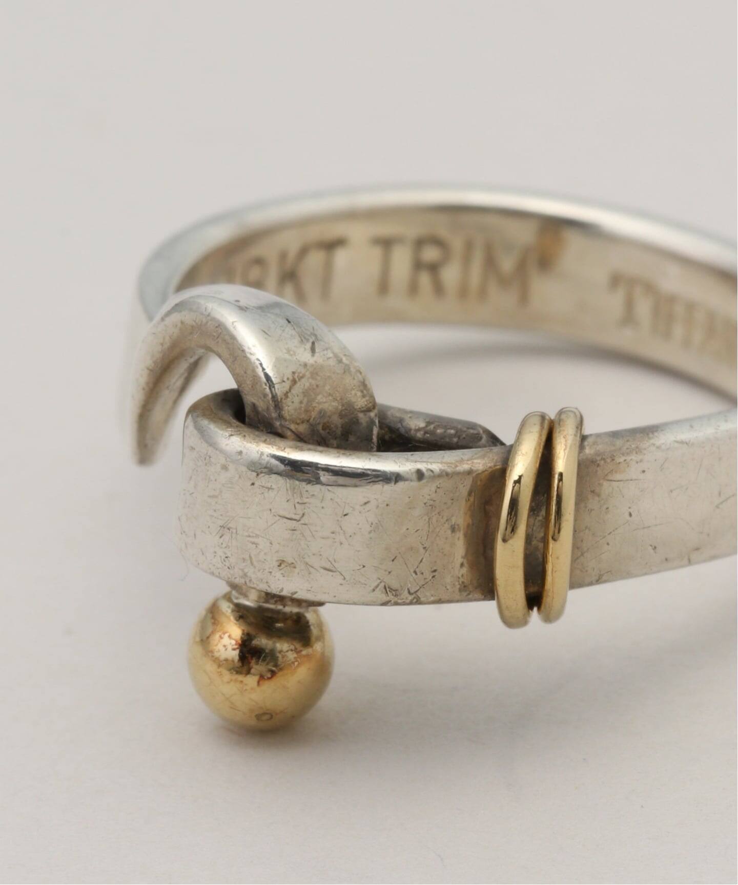 VINTAGE TIFFANY&Co./ティファニー】Hook & eye ring（リング