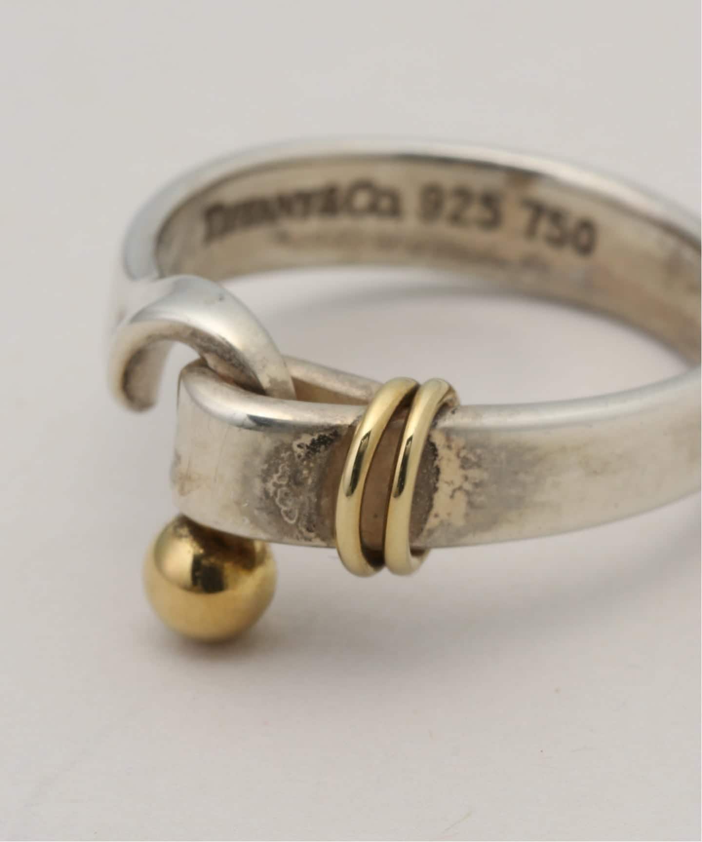 VINTAGE TIFFANY&Co./ティファニー】Hook & eye ring（リング