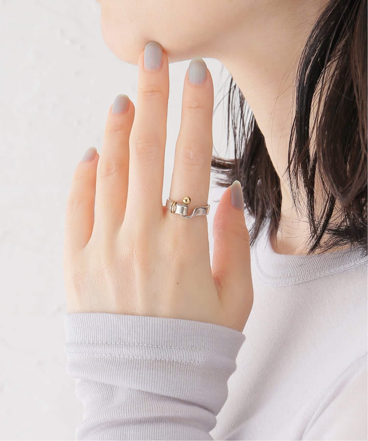 Old Tiffany ring フック&アイ VINTAGE TIFFANY&Co./ティファニー】Hook & eye ring（リング