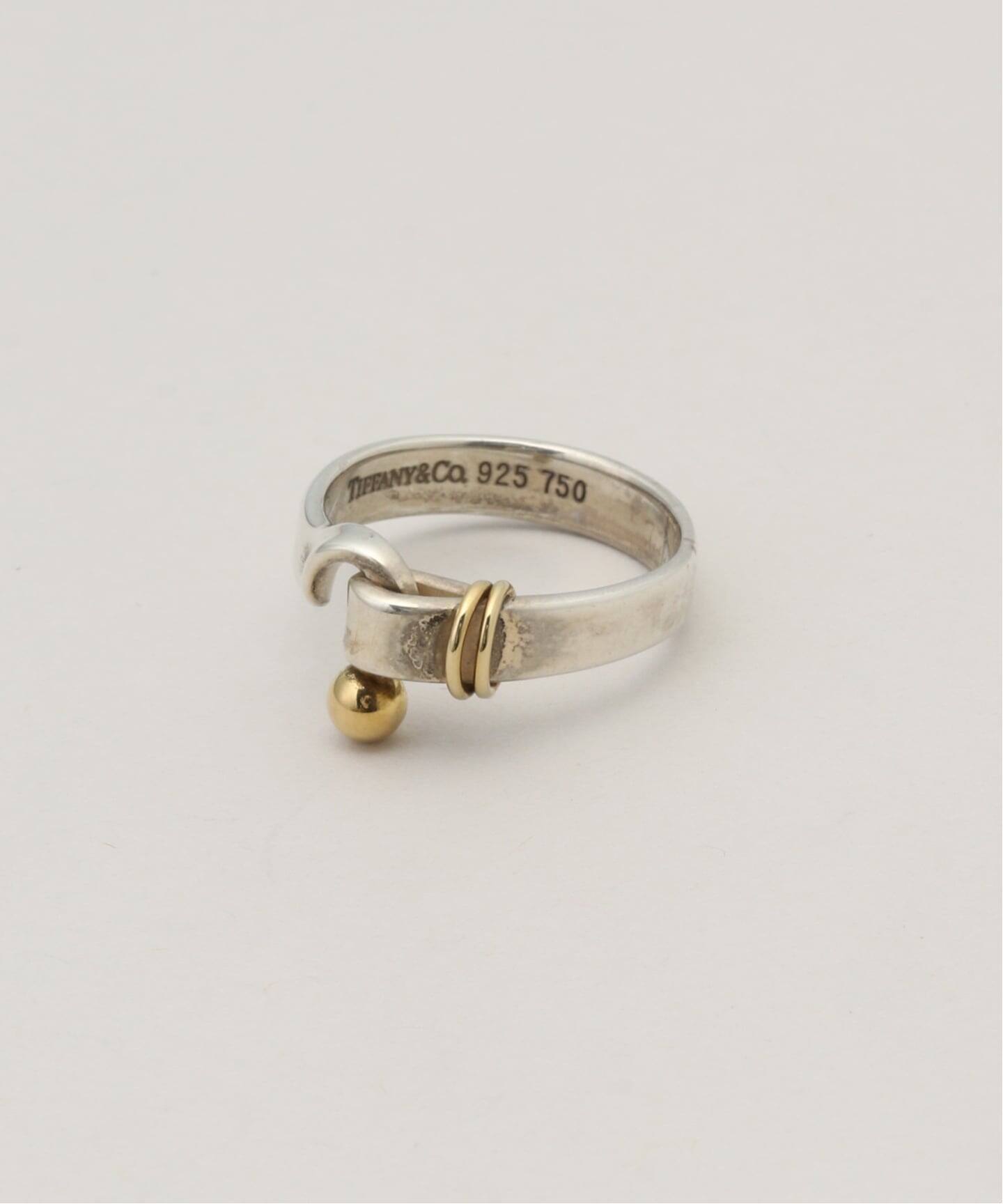 VINTAGE TIFFANY&Co./ティファニー】Hook & eye ring（リング 