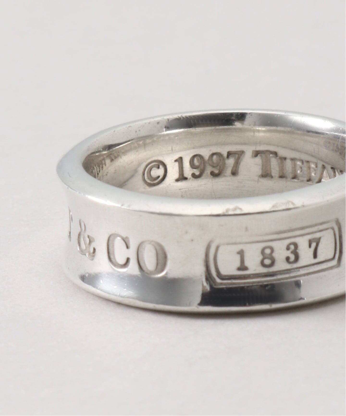 TIFFANY＆Co.★1837リング★約10号 Tiffany & Co. ティファニー 1837 リング10号 1997 - メルカリ