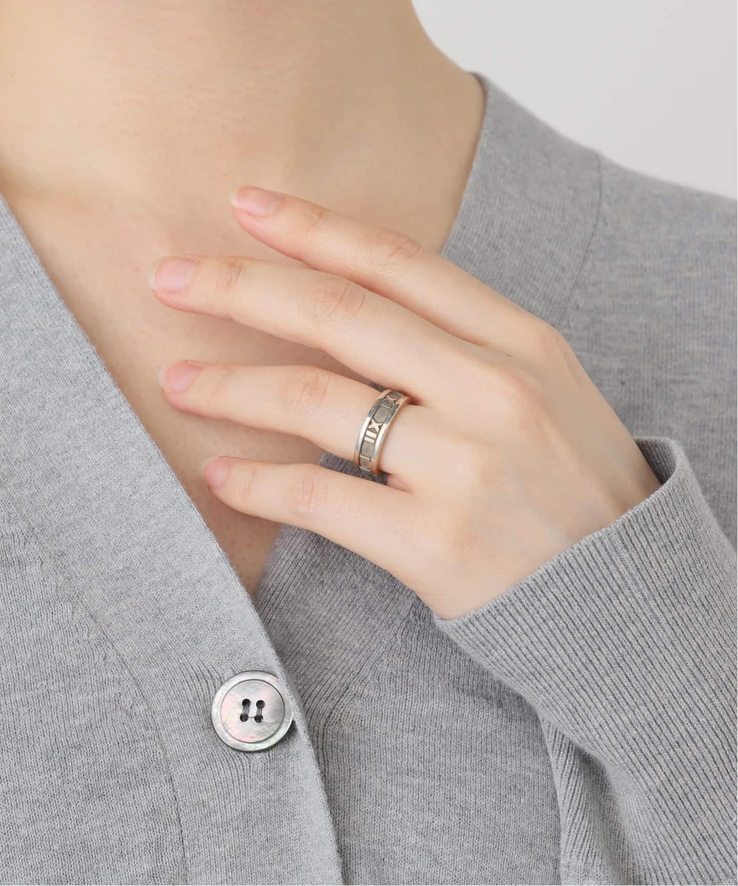 VINTAGE TIFFANY&Co./ティファニー】 Atlas ring（リング