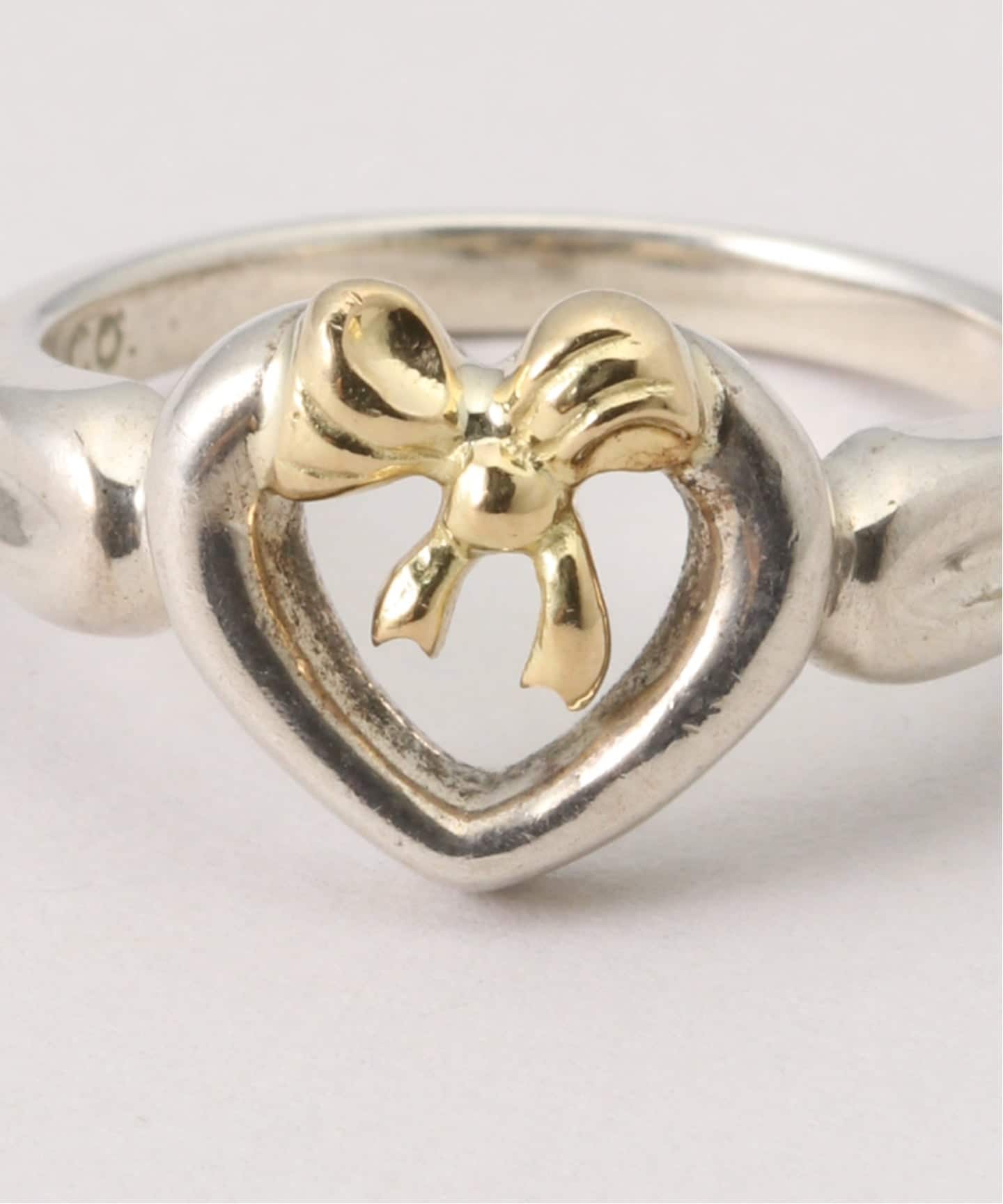 【参考価格19,800円】90s Vintage Tiffany リング 袋無し USA製1990年代TIFFANY&CO.ヴィンテージティファニースターリング