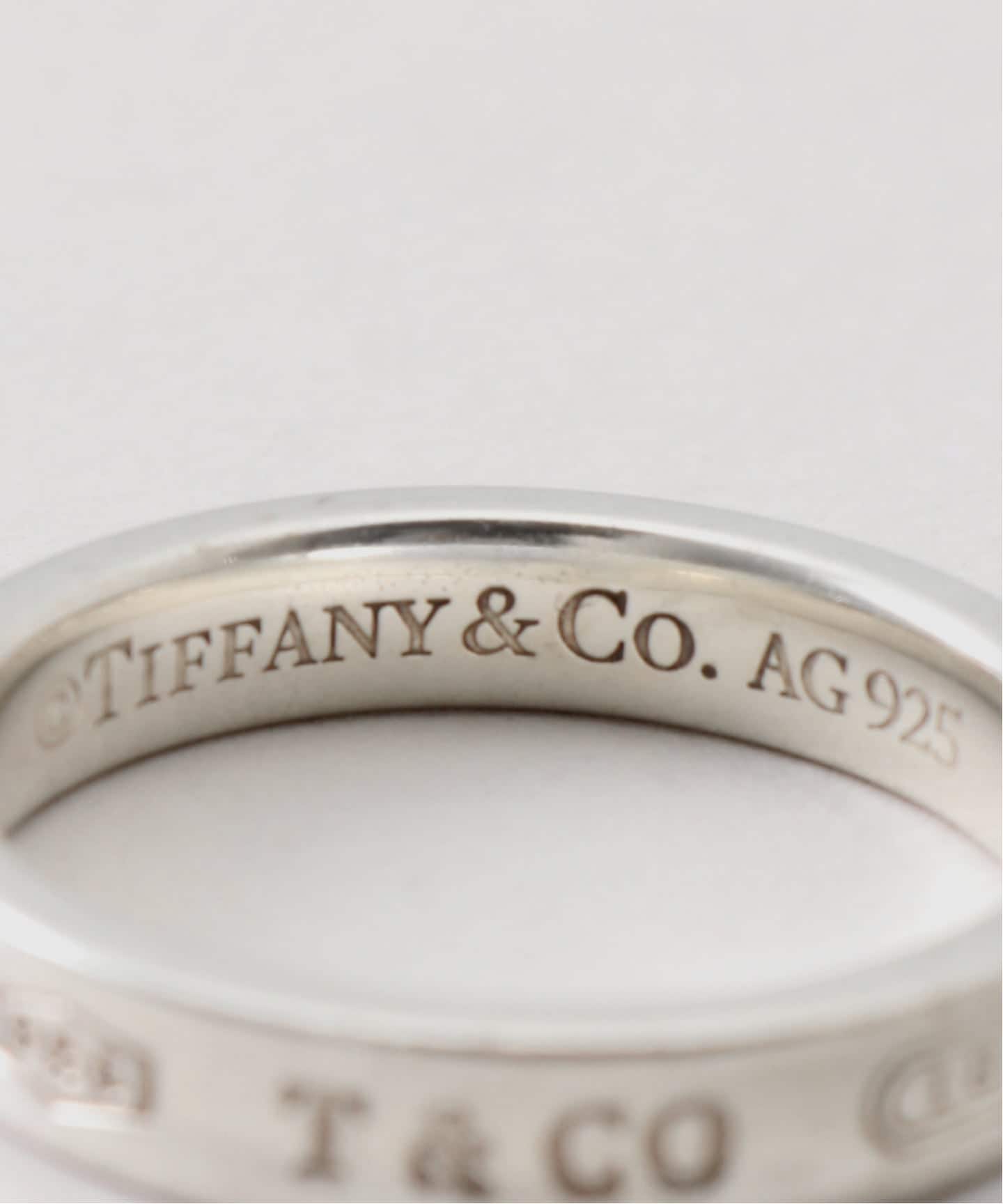 VINTAGE TIFFANY&Co./ティファニー】 1837 narrow ring（リング