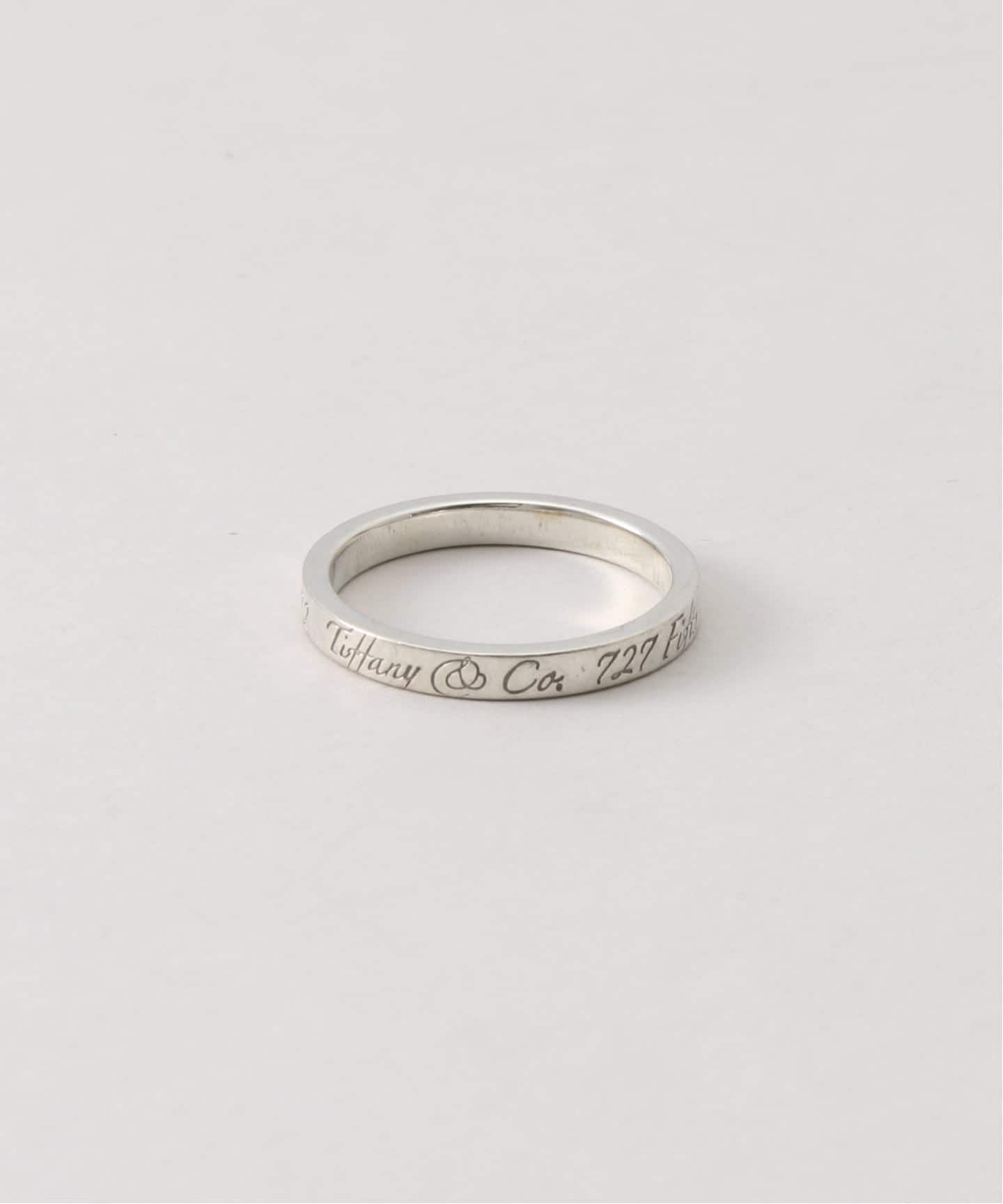 VINTAGE TIFFANY&Co./ティファニー】 Notes ring（リング