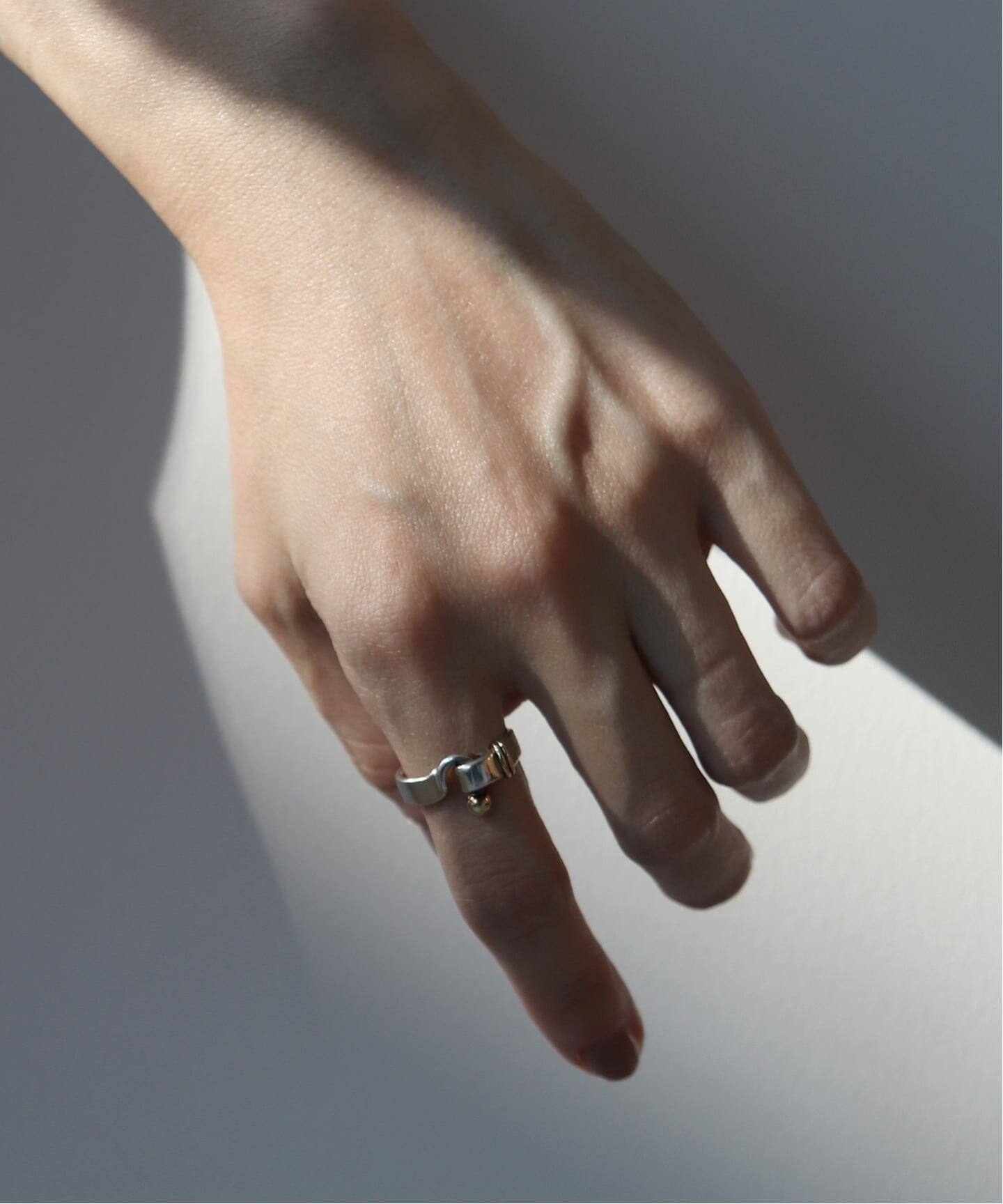 VINTAGE TIFFANY&Co./ティファニー】Hook & eye ring（リング