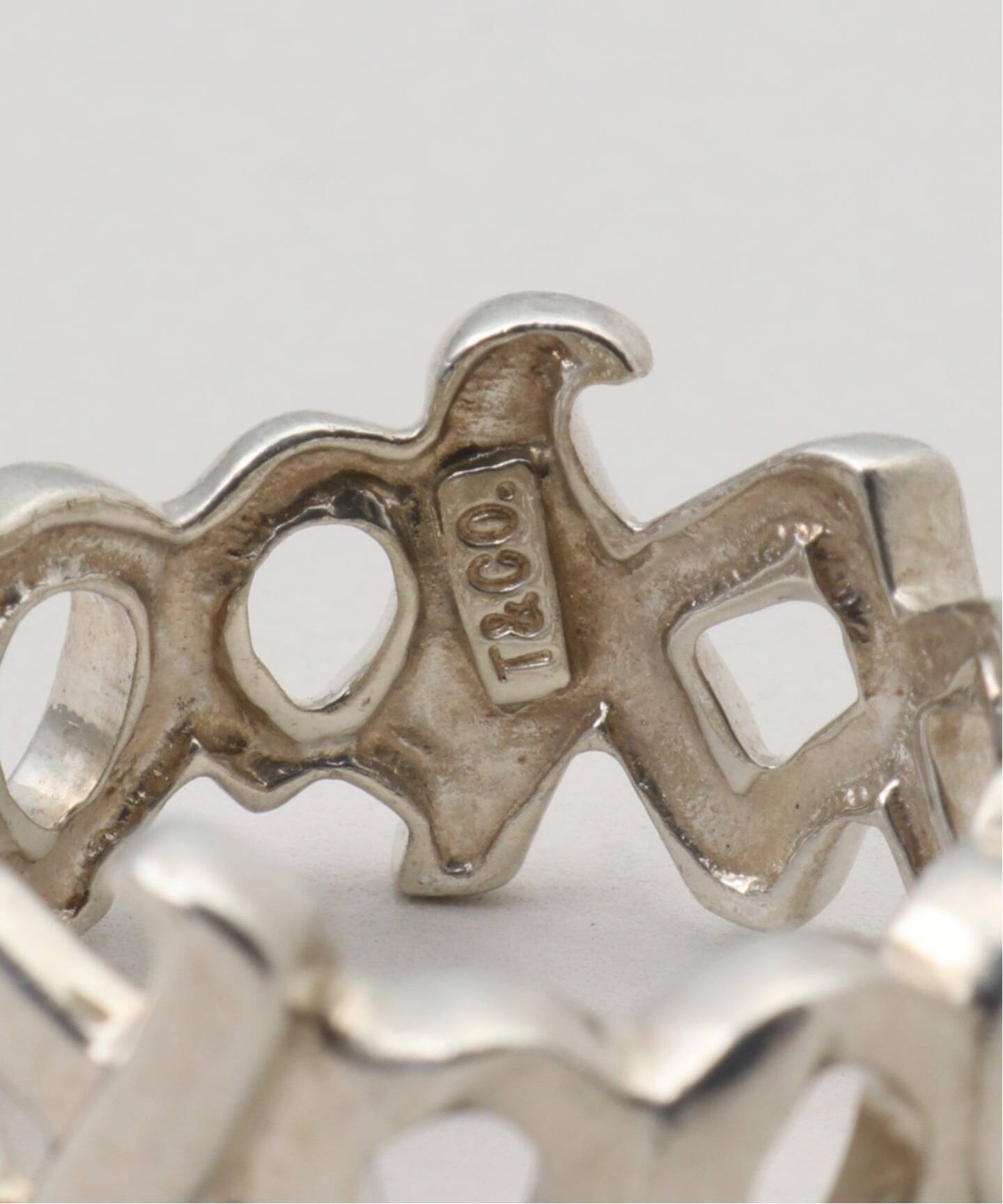 VINTAGE TIFFANY&Co./ティファニー】Love & kiss ring（リング