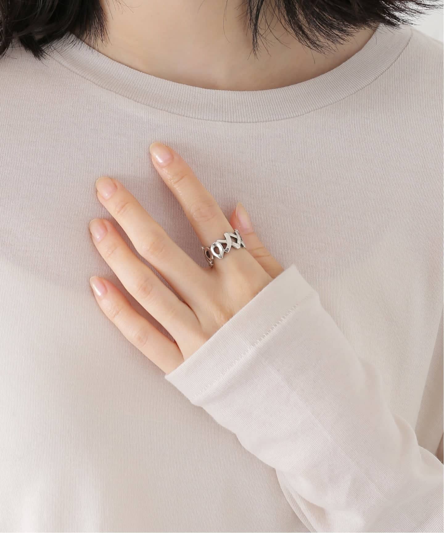 VINTAGE TIFFANY&Co./ティファニー】Kiss ring（リング）｜DECOUVERTE