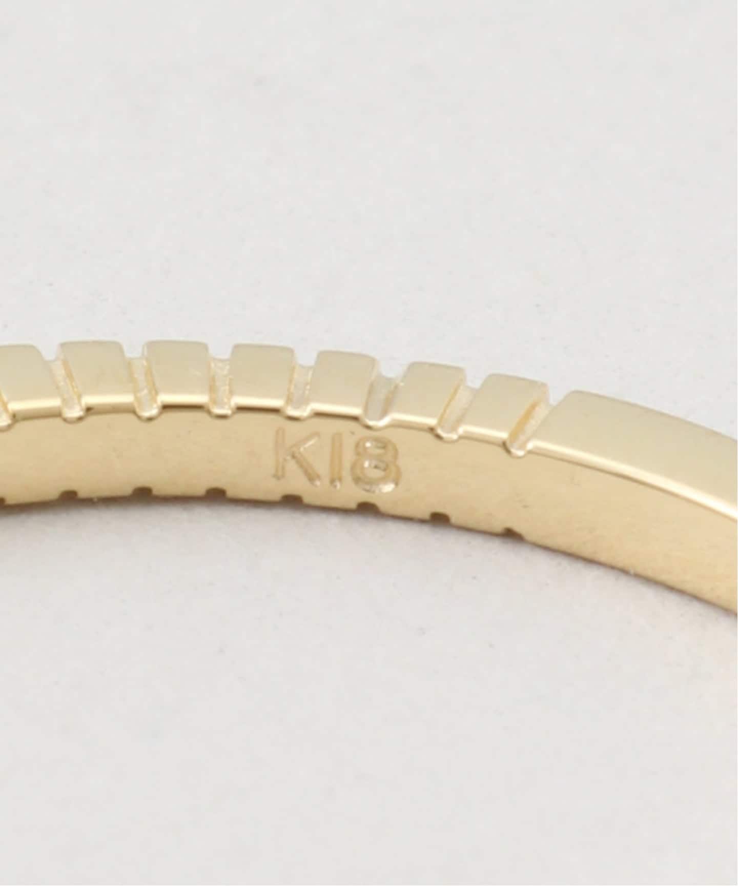 18K cut line ring（リング）｜DECOUVERTE（デクーヴェルト）の通販