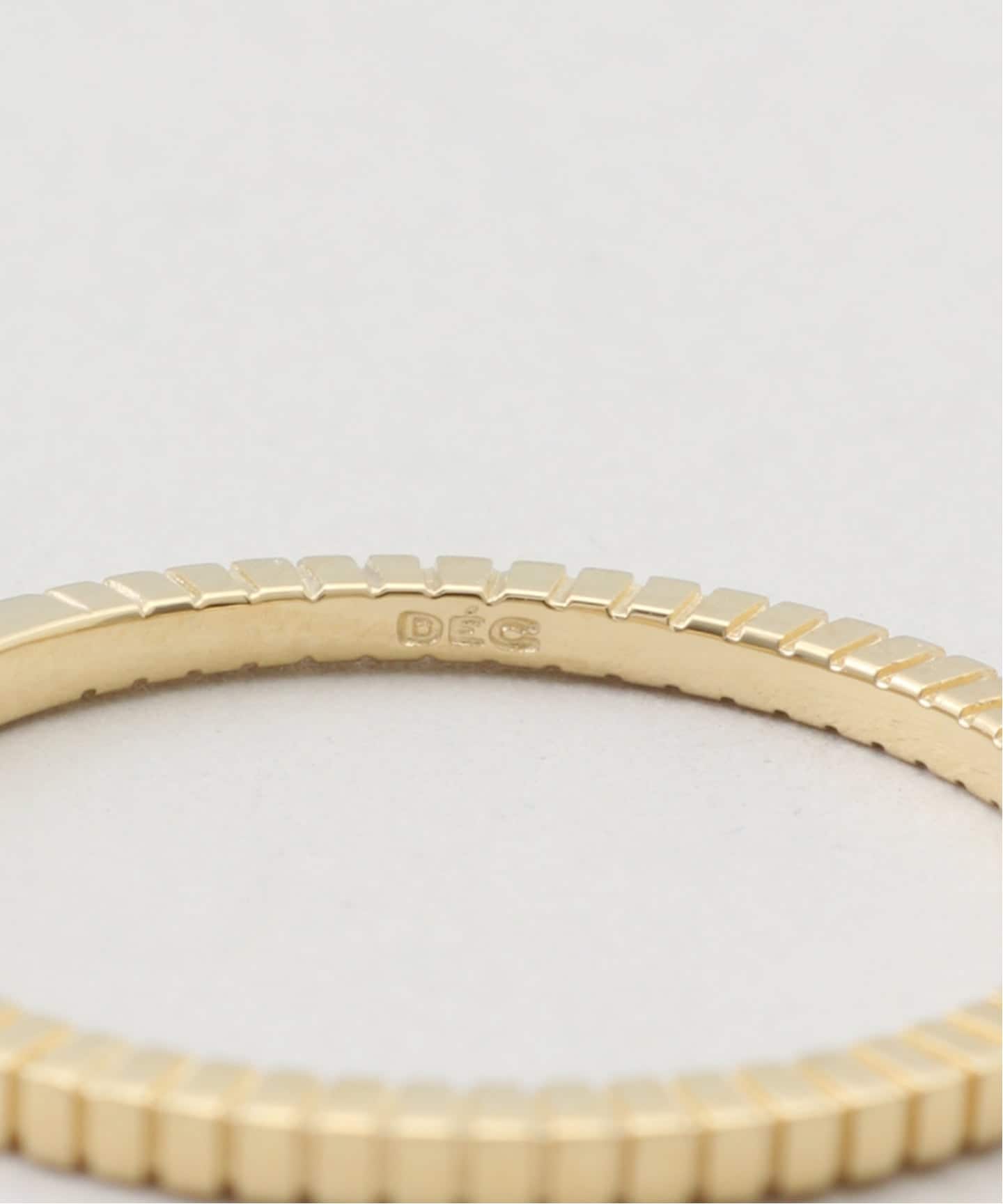 18K cut line ring（リング）｜DECOUVERTE（デクーヴェルト）の通販