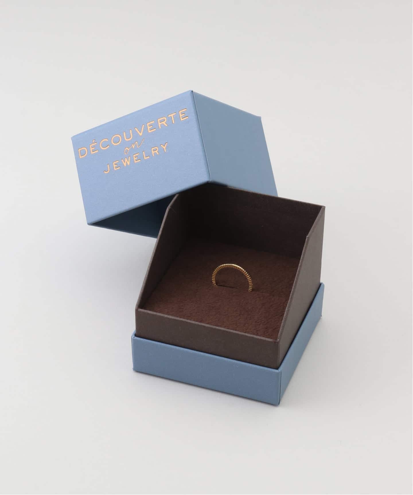 18K cut line ring（リング）｜DECOUVERTE（デクーヴェルト）の通販