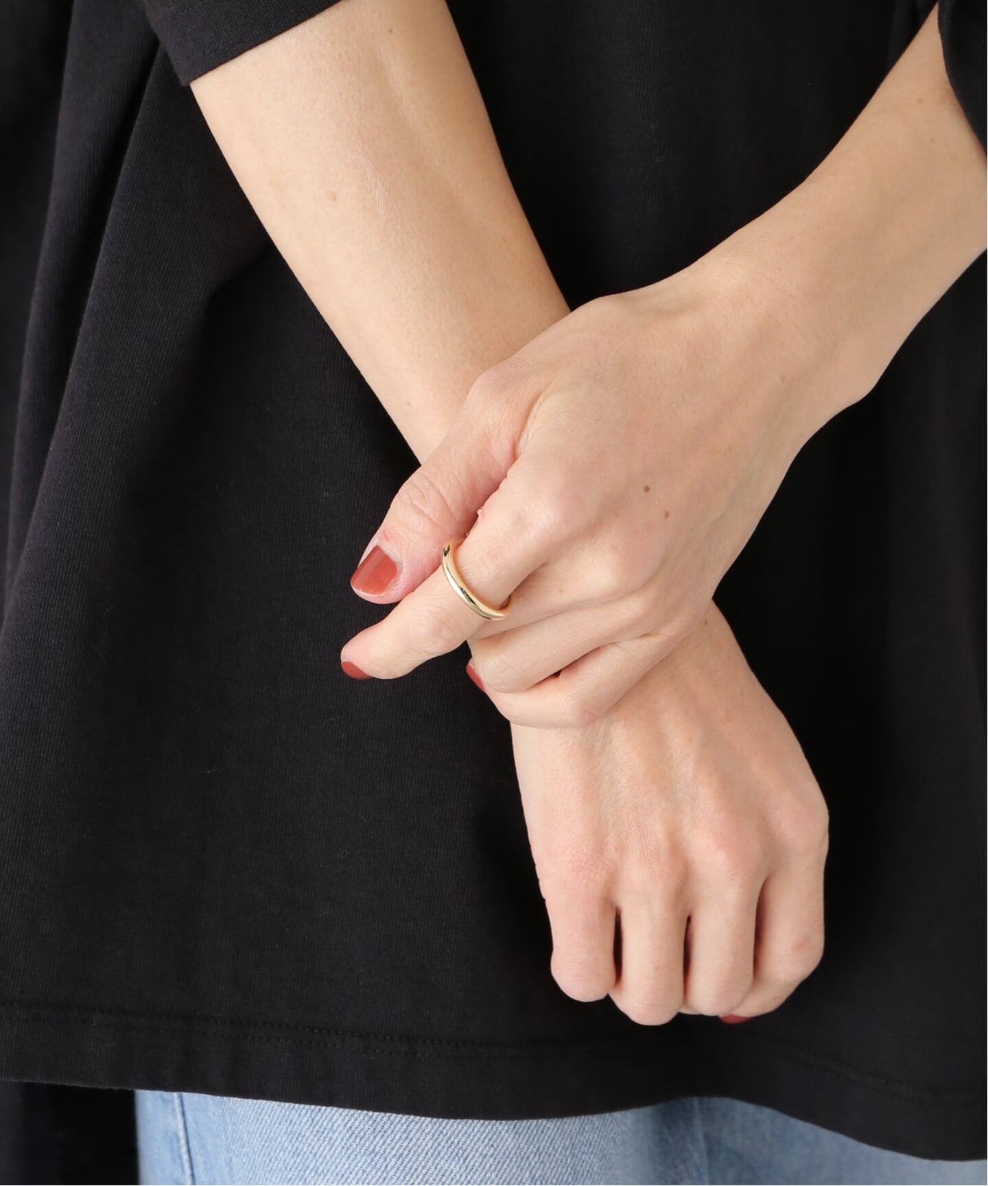 18K volume line ring／11（リング）｜DECOUVERTE（デクーヴェルト）の
