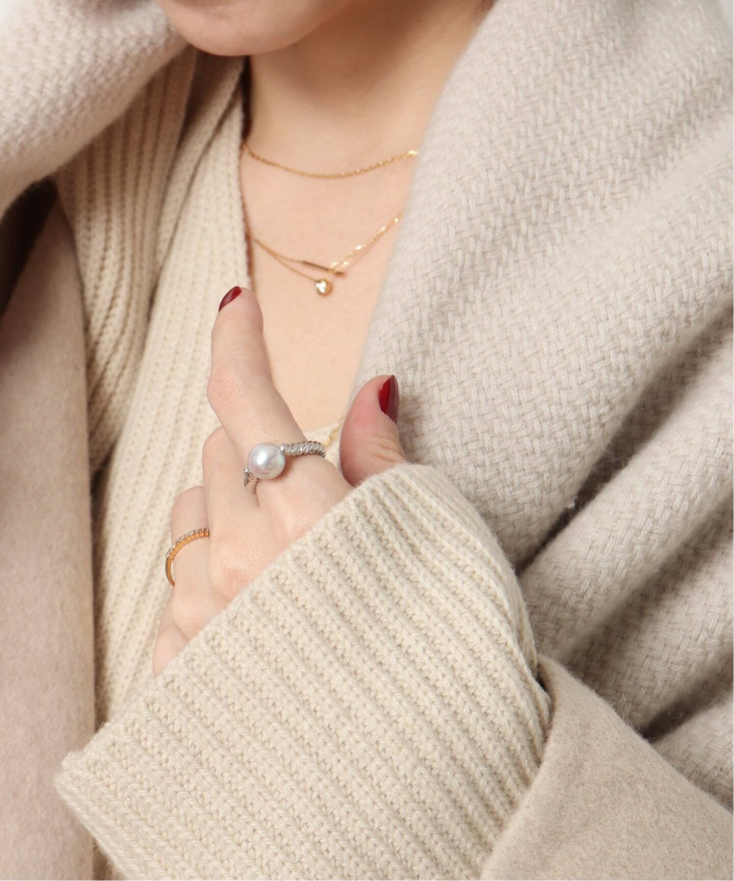 SV925 akoya ripple ring／11（リング）｜DECOUVERTE（デクーヴェルト