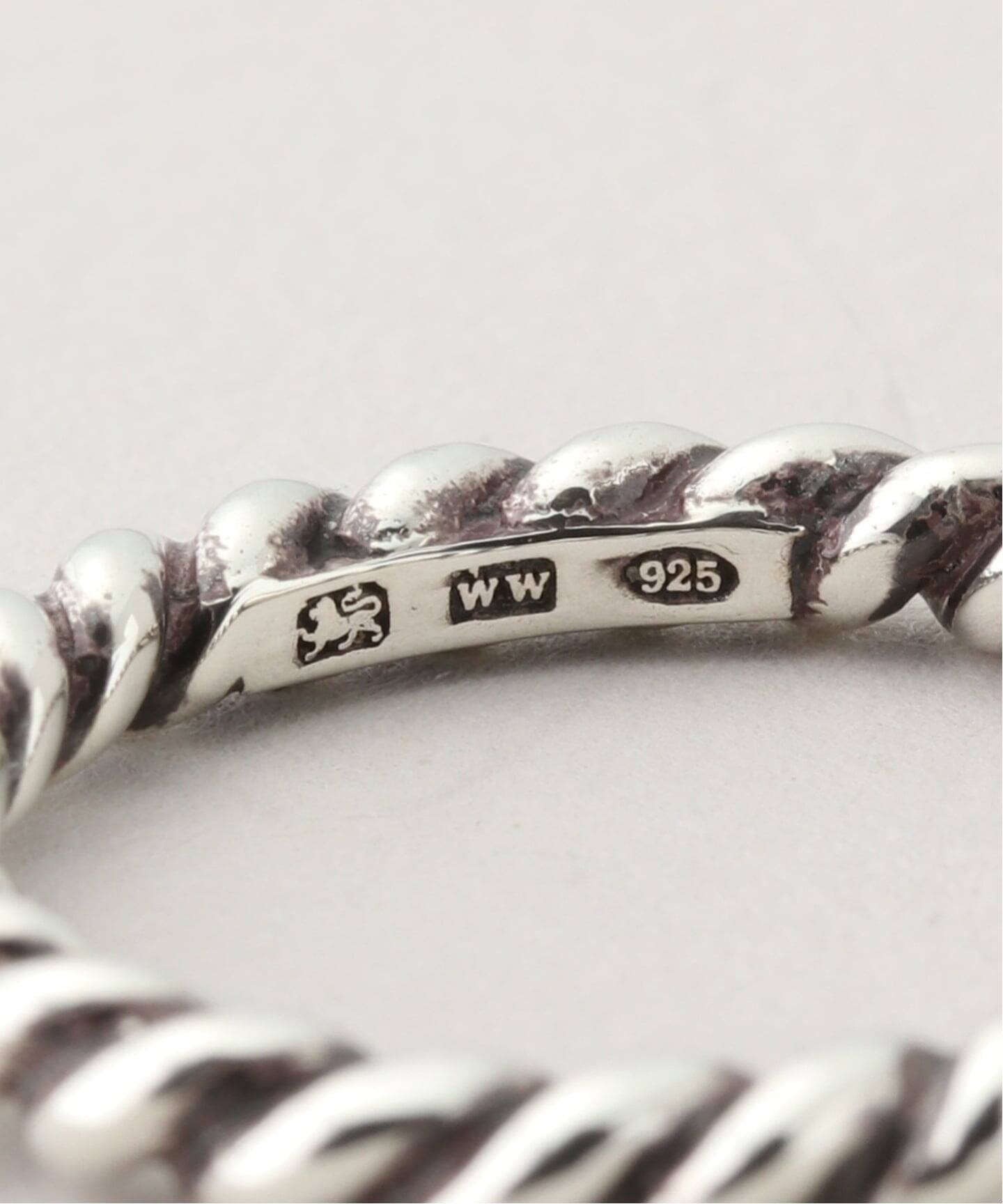 BYSMITH / バイスミス】TWIST 25mm 925 RING：リング（リング