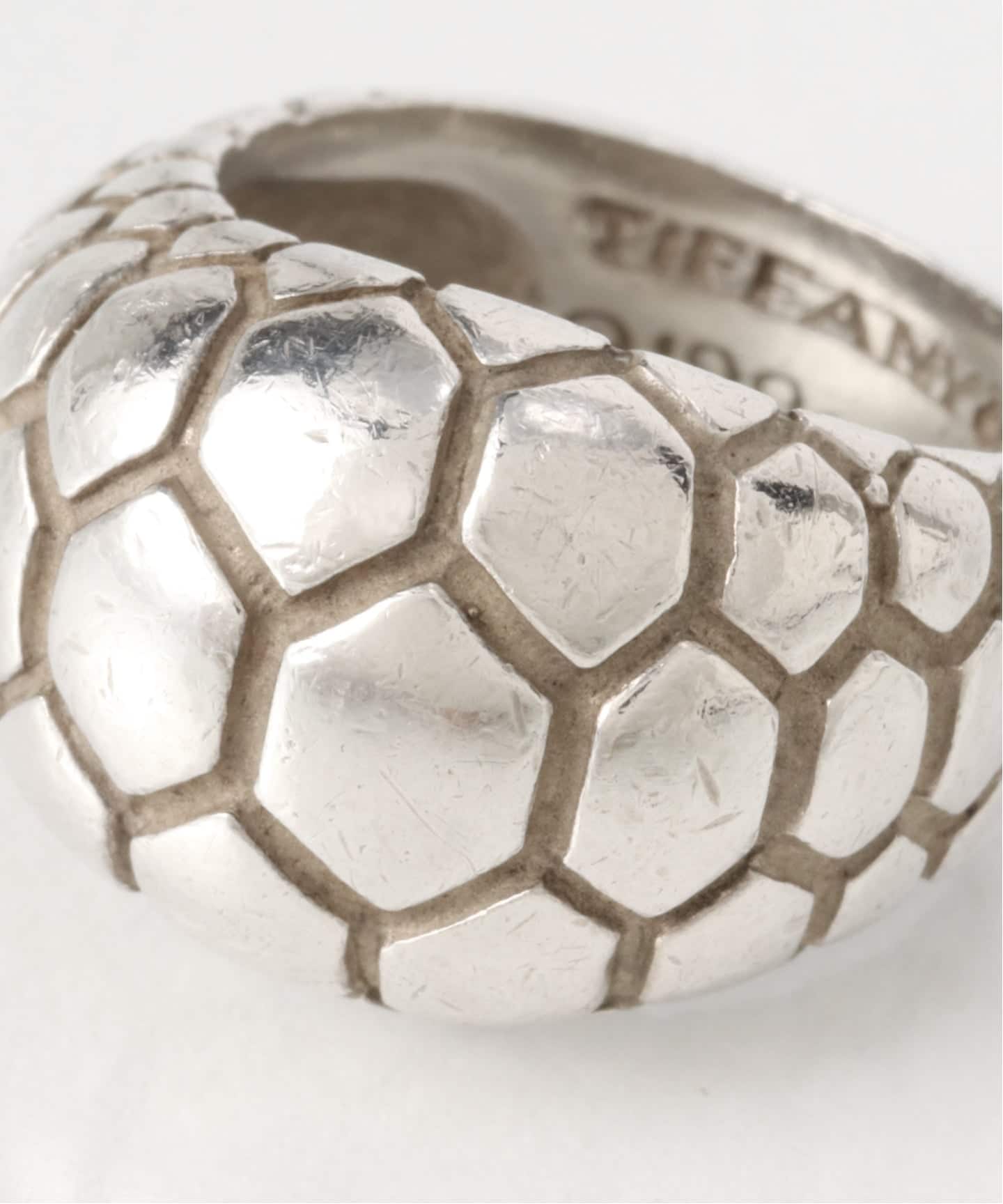 WORLDLY-WISE BYSMITH UK リング 指輪 22号 シルバー ジュエリー工房アトラス シルバー リング ダイヤモンド型 メンズ 指輪