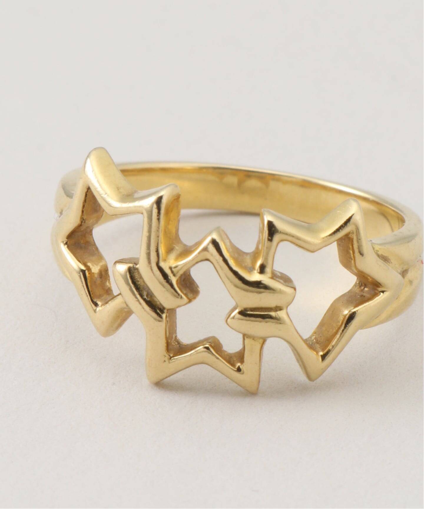 VINTAGE TIFFANY&Co./ティファニー triplestar4.5g #11（リング