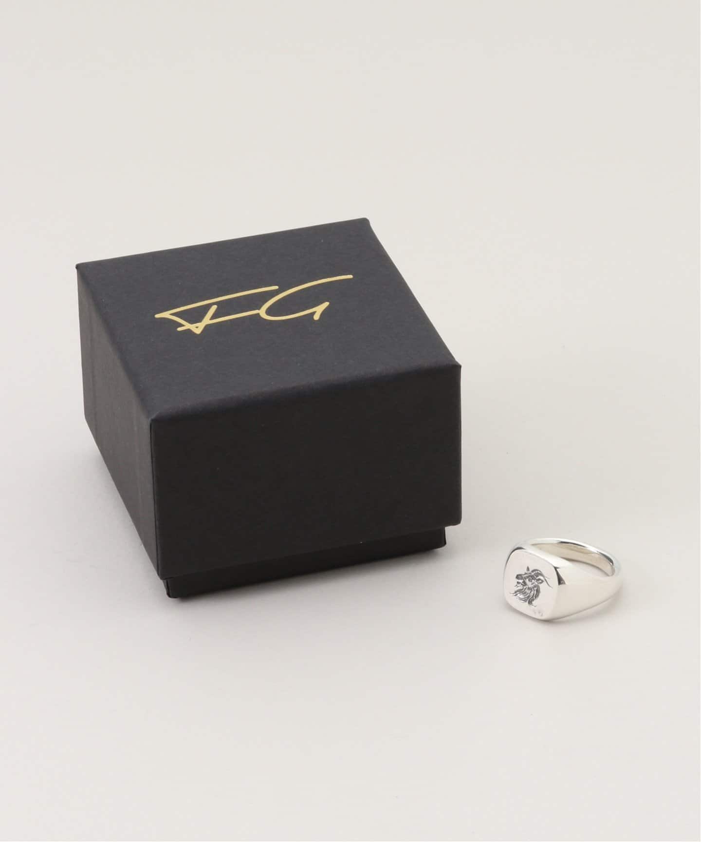 FREDRICK GROVE / フレデリック・グローブ 】GOAT Signet Ring
