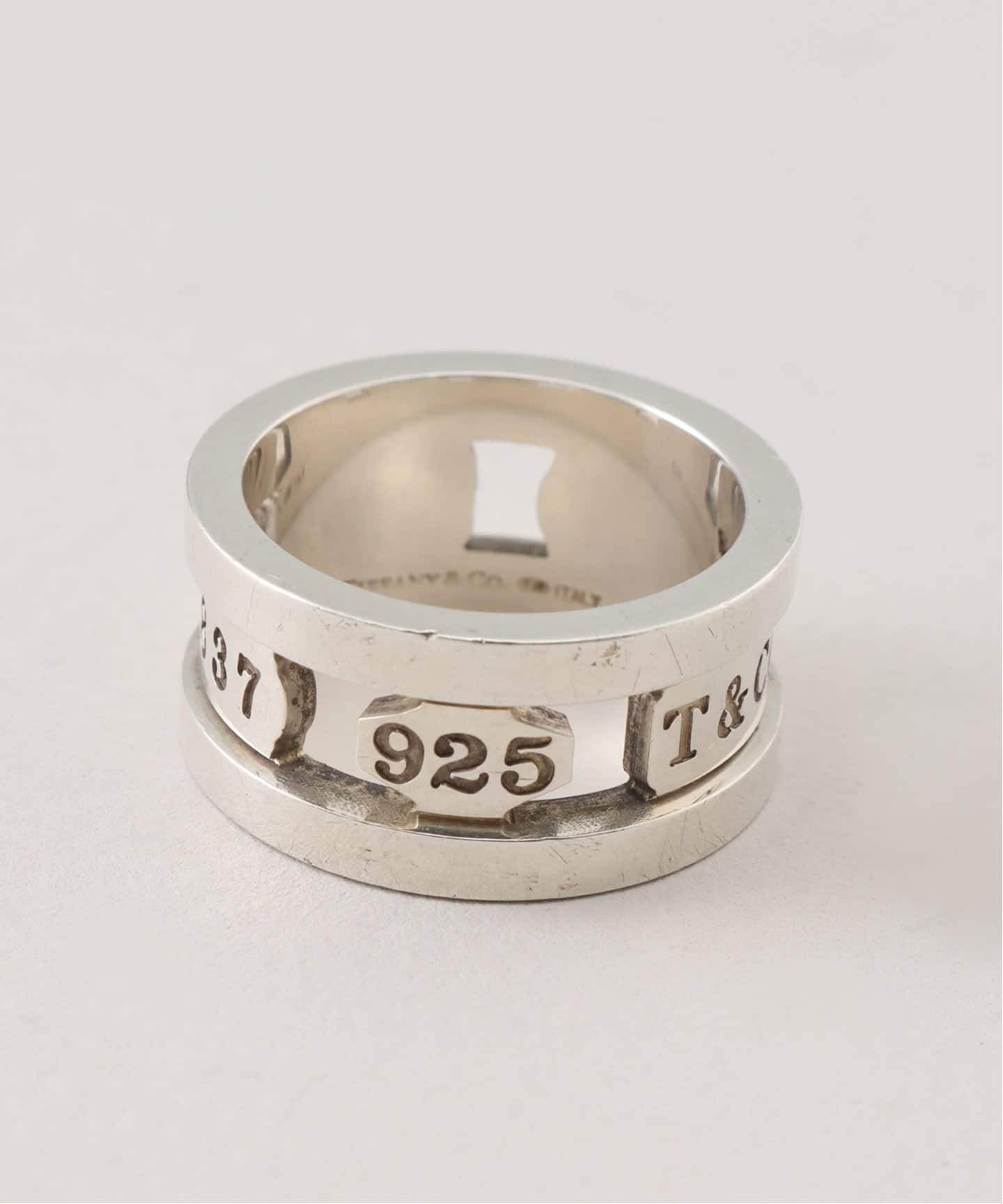 【参考価格19,800円】90s Vintage Tiffany リング 袋無し vintage tiffany ヴィンテージティファニー80s hammered stack