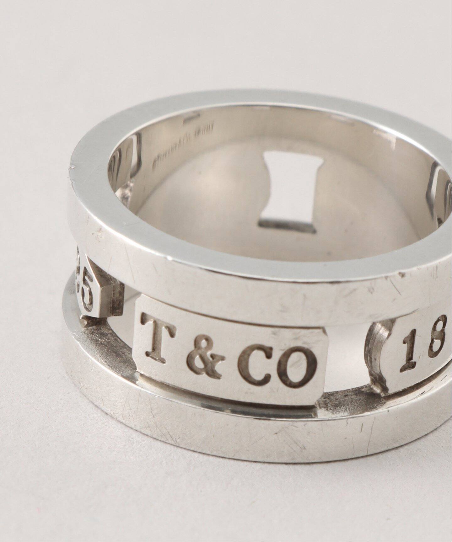 VINTAGE TIFFANY&Co./ティファニー】1837 element ring（リング 