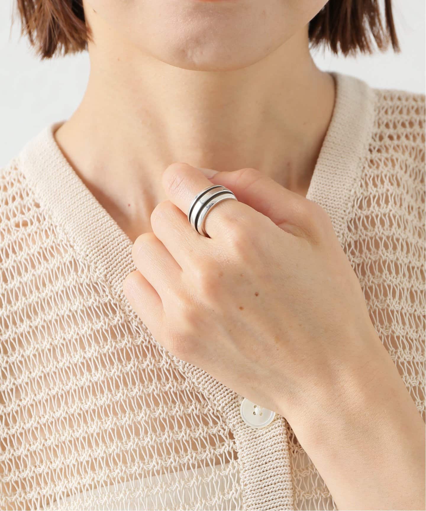 VINTAGE TIFFANY&Co./ティファニー】Grooved ring（リング