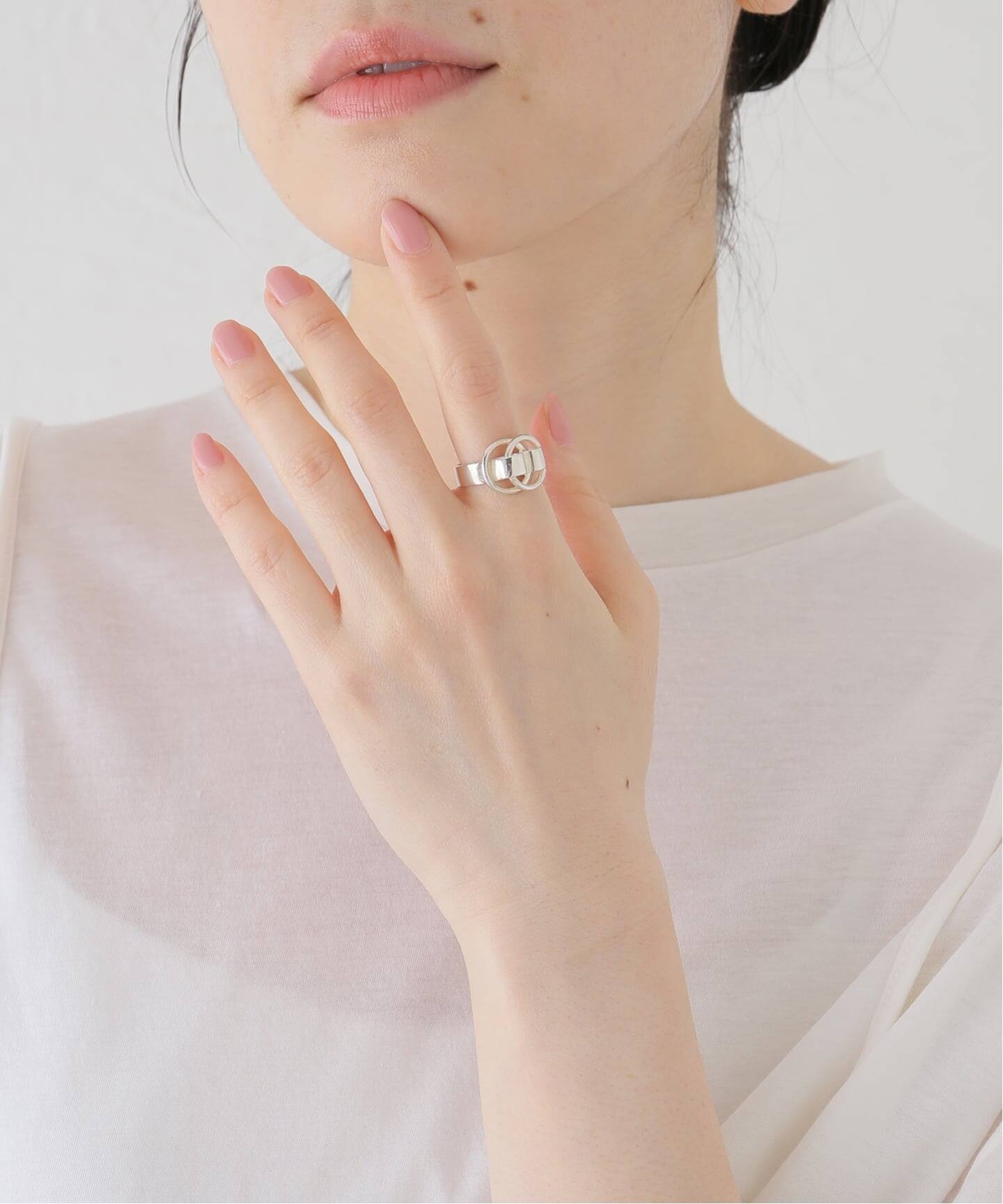 VINTAGE HERMES/エルメス】Deux anneaux ring（リング）｜ENSEMBLE