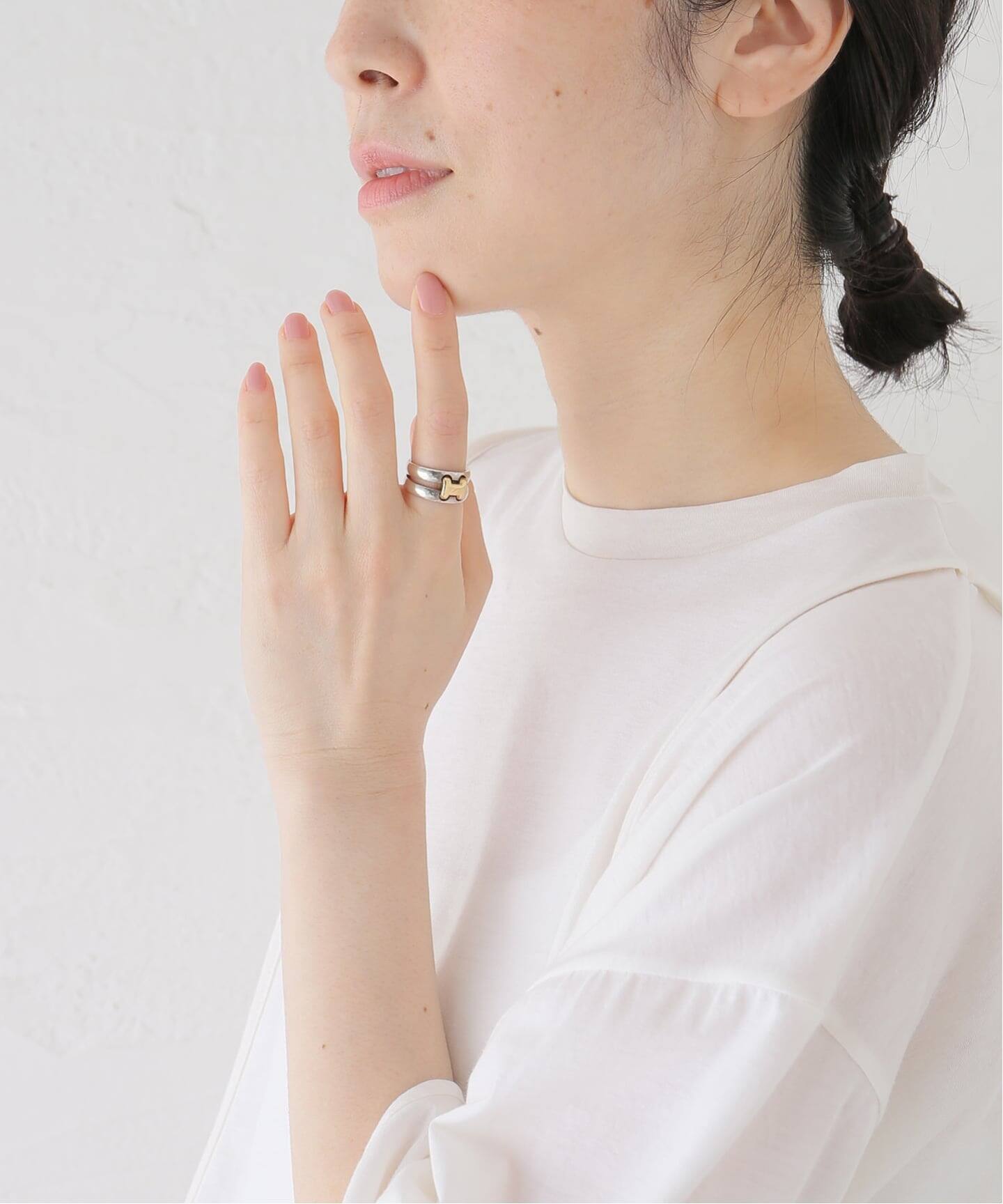HERMES - エルメスアンサンブル VINTAGE HERMES/エルメス】 Olympe ring（リング）｜ENSEMBLE