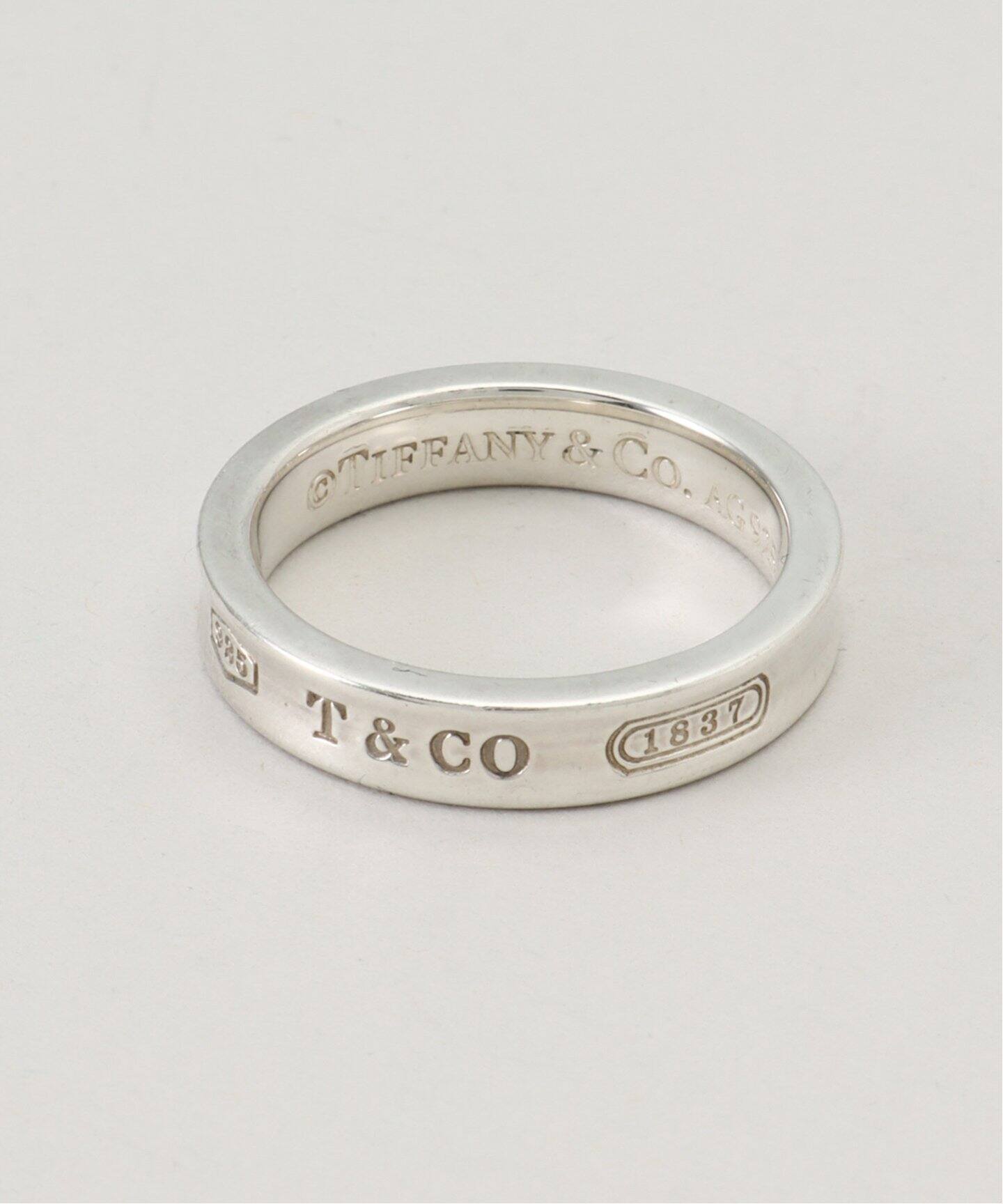 VINTAGE TIFFANY&Co./ティファニー】 1837 narrow ring（リング 